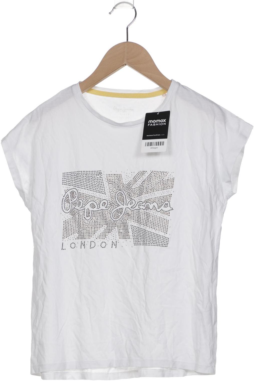 

Pepe Jeans Damen T-Shirt, weiß, Gr. 164