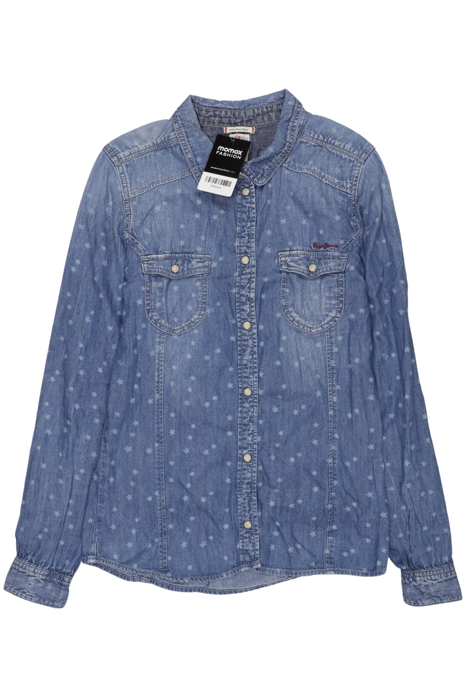 

Pepe Jeans Damen Bluse, blau, Gr. 176