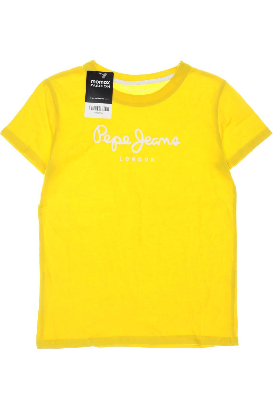 

Pepe Jeans Damen T-Shirt, gelb, Gr. 10