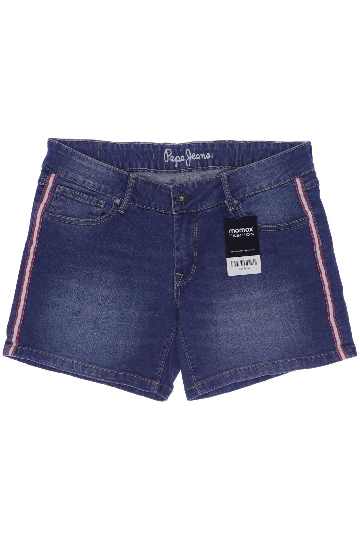 

Pepe Jeans Damen Shorts, blau, Gr. 158