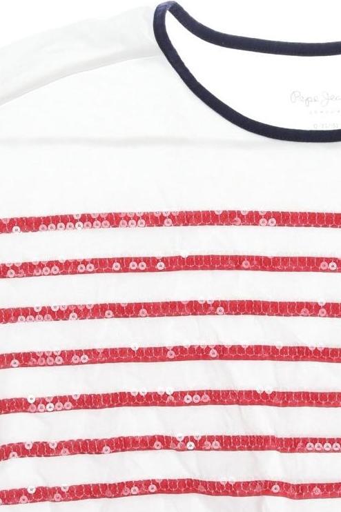 Thumbnail - Pepe Jeans Mädchen T-Shirt, weiß, Gr. 122