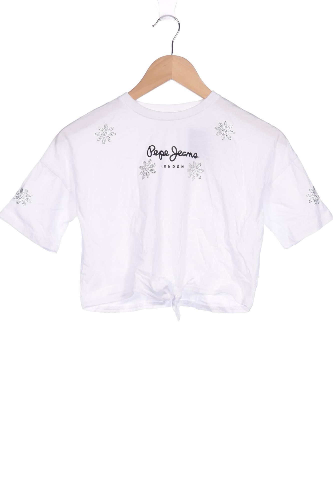 

Pepe Jeans Damen T-Shirt, weiß, Gr. 140