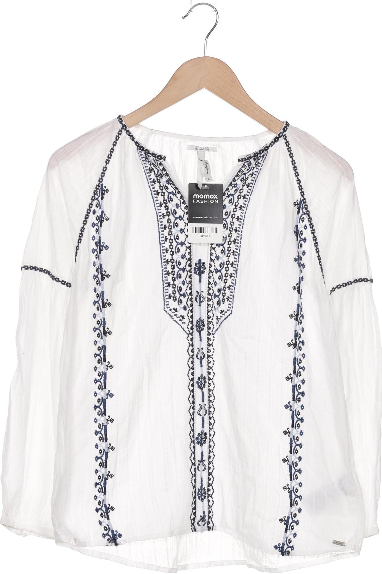 

Pepe Jeans Damen Bluse, weiß, Gr. 182