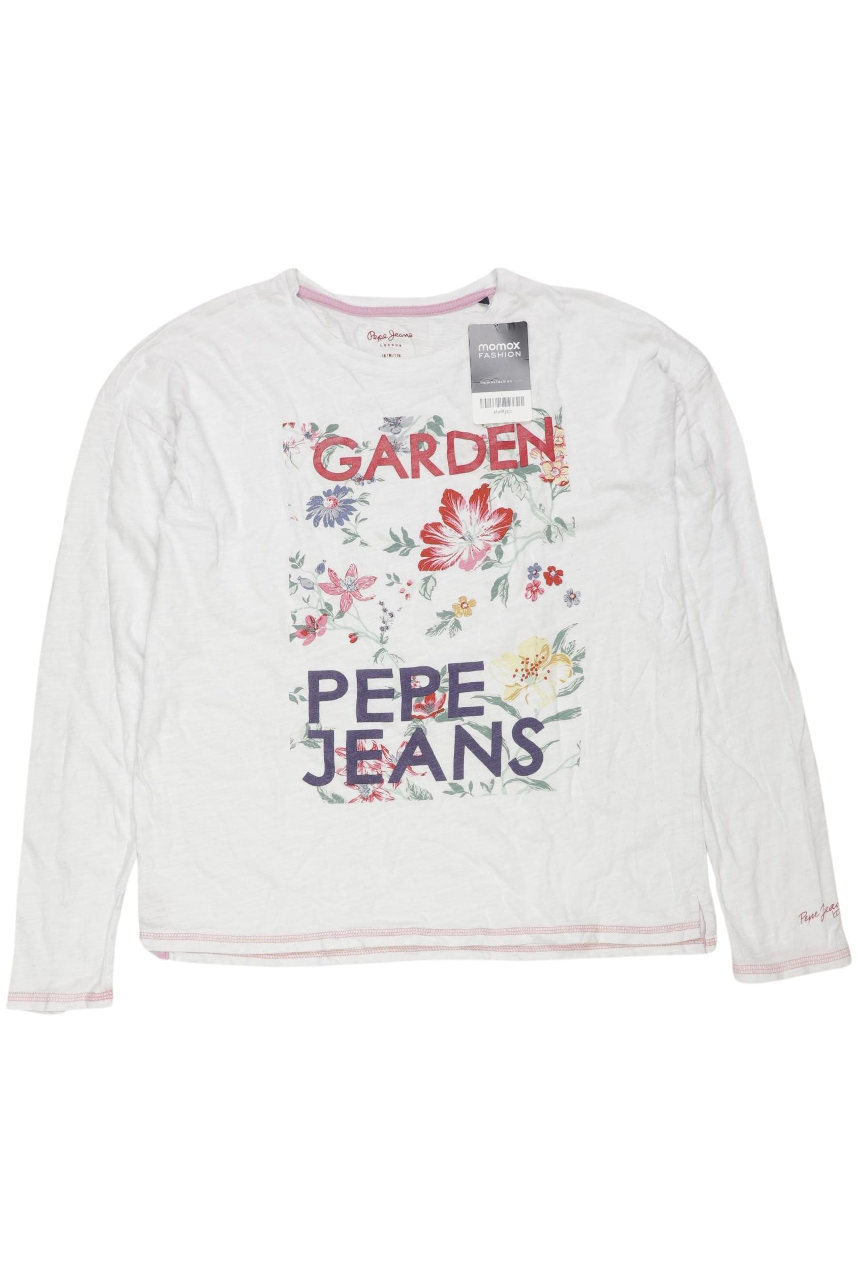 

Pepe Jeans Mädchen Langarmshirt, weiß, Gr. 146