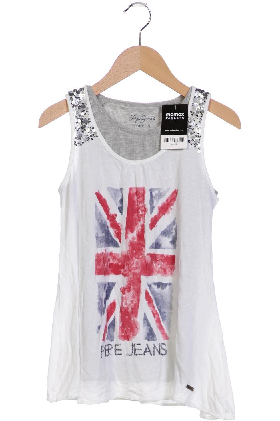 

Pepe Jeans Damen Top, weiß, Gr. 10