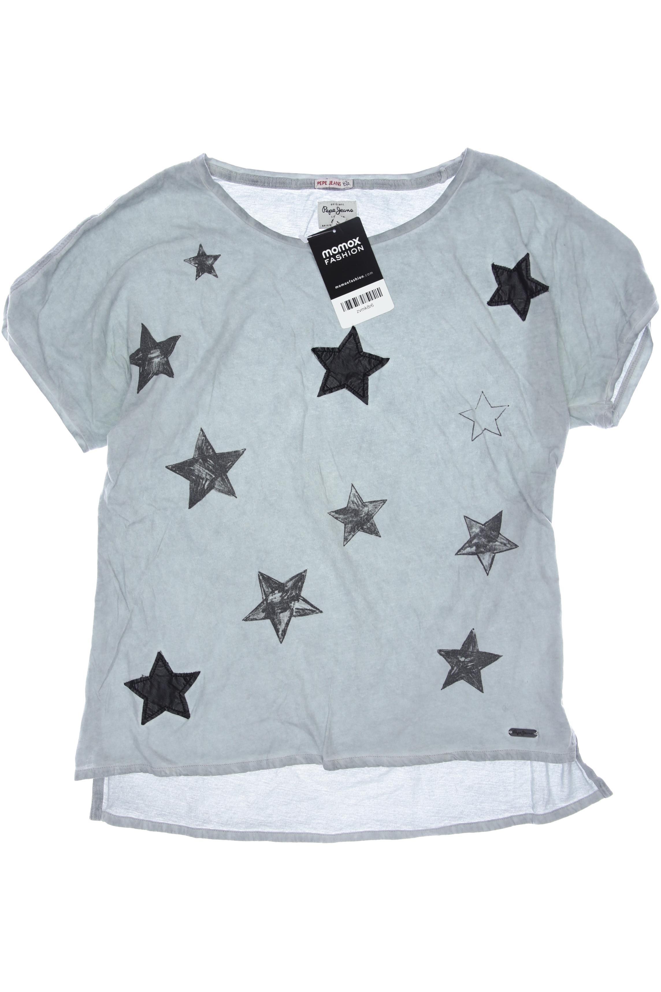 

Pepe Jeans Damen T-Shirt, grau, Gr. 14