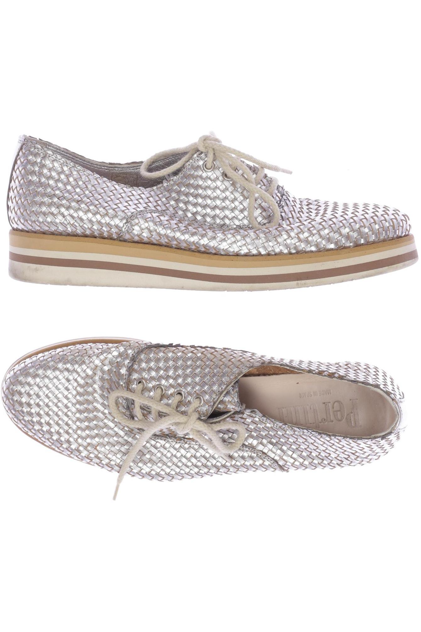

Pertini Damen Halbschuh, silber, Gr. 37