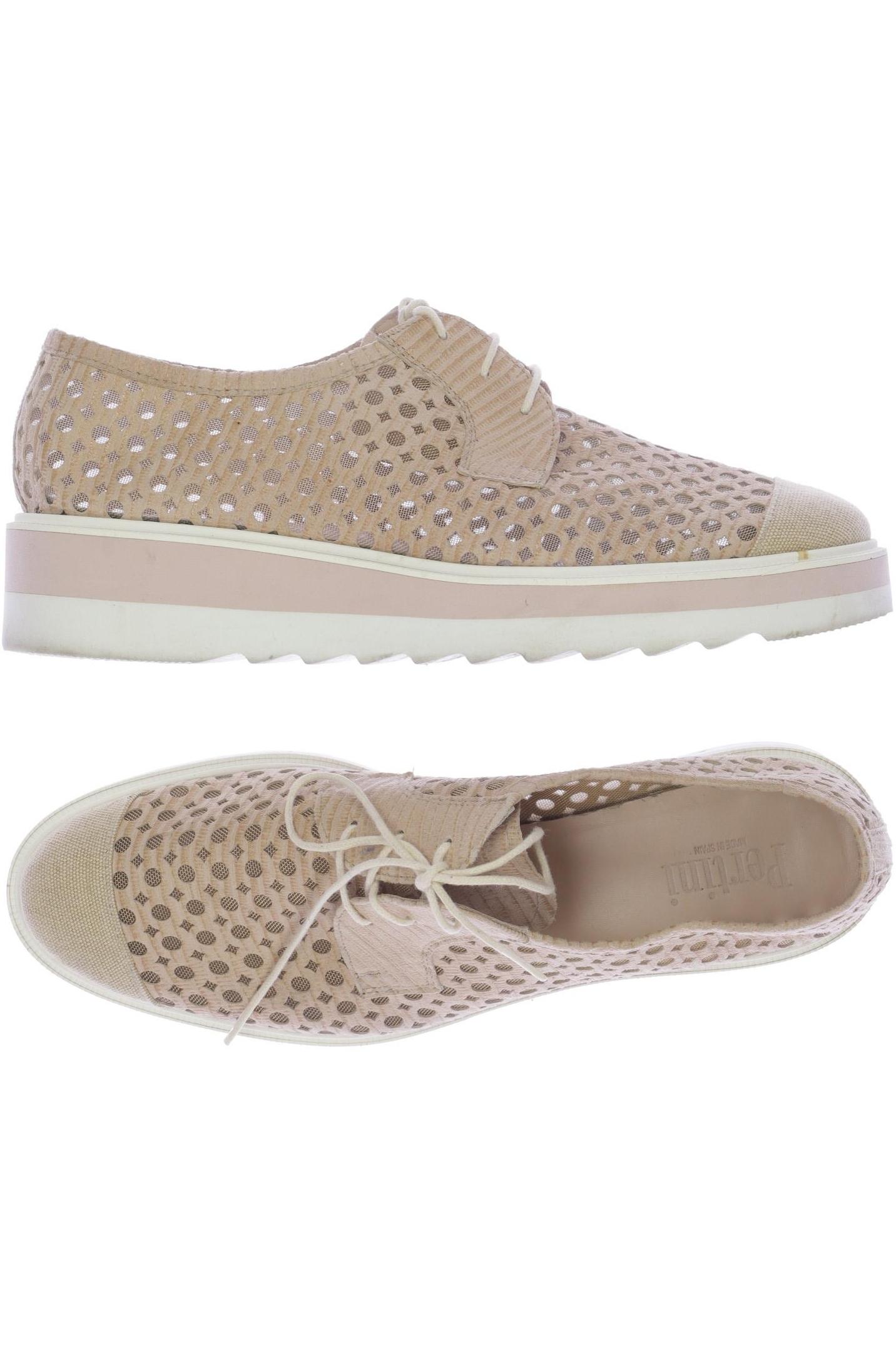 

Pertini Damen Halbschuh, beige, Gr. 39
