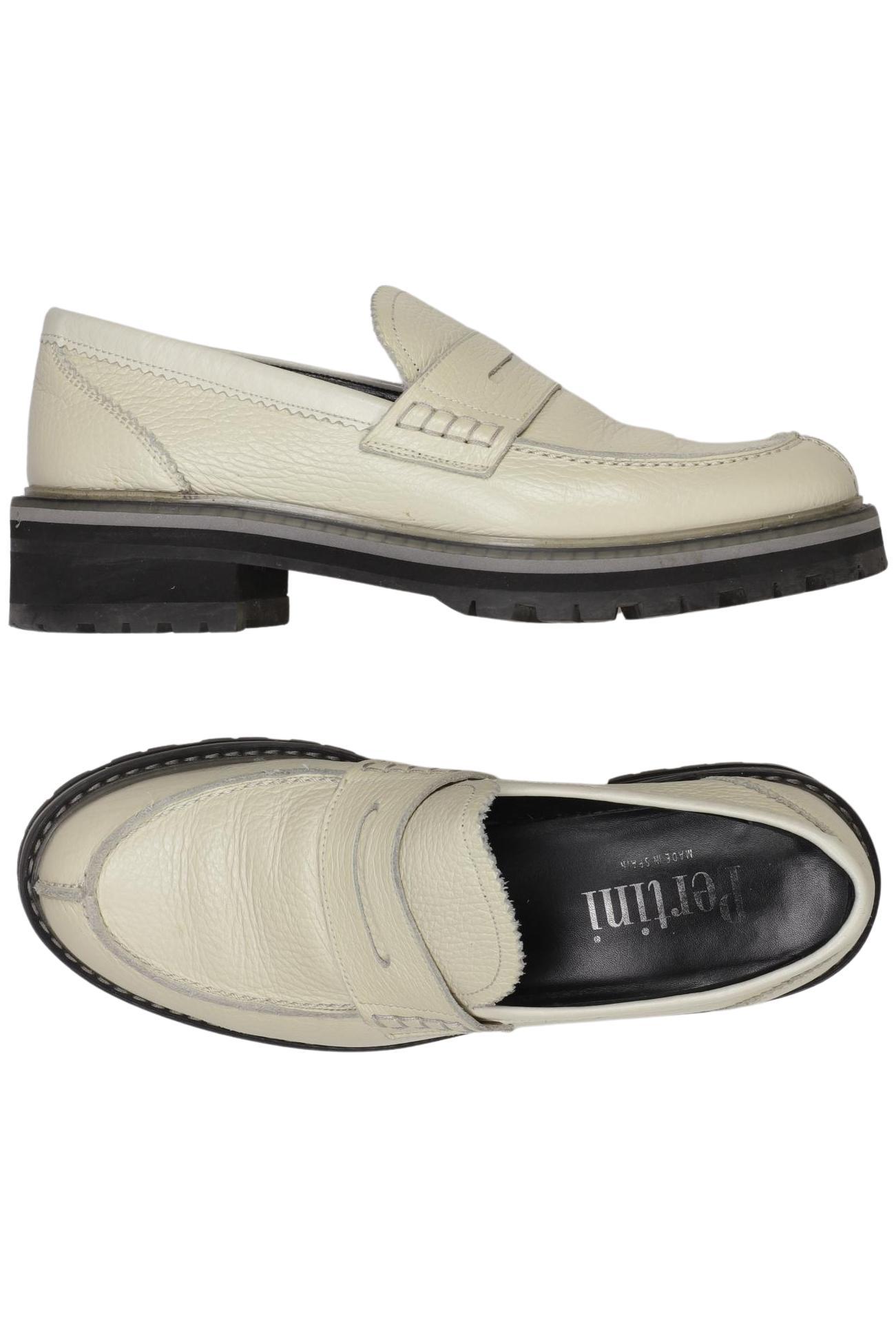 

Pertini Damen Halbschuh, cremeweiß, Gr. 38.5