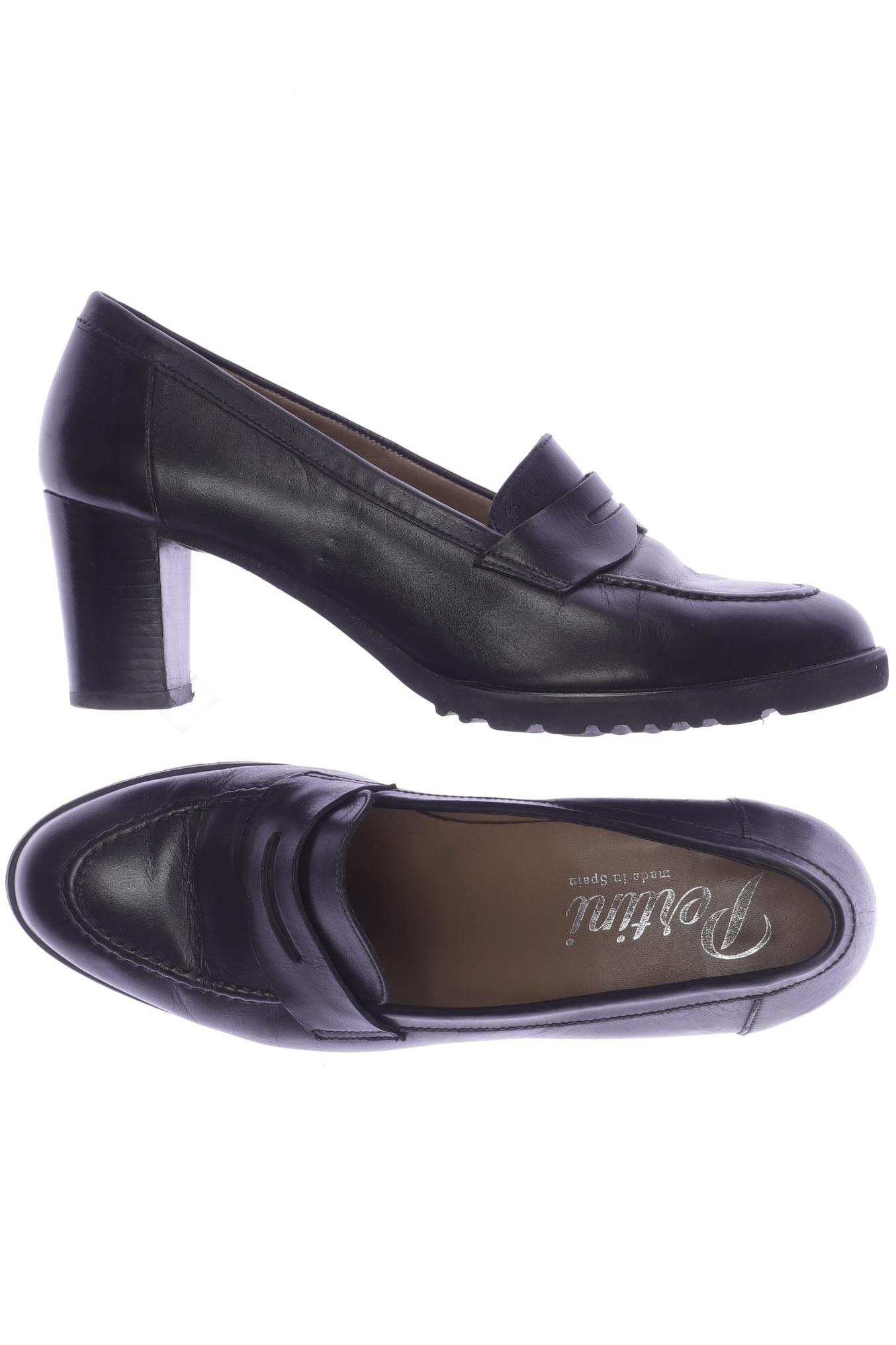 

Pertini Damen Halbschuh, schwarz, Gr. 38.5