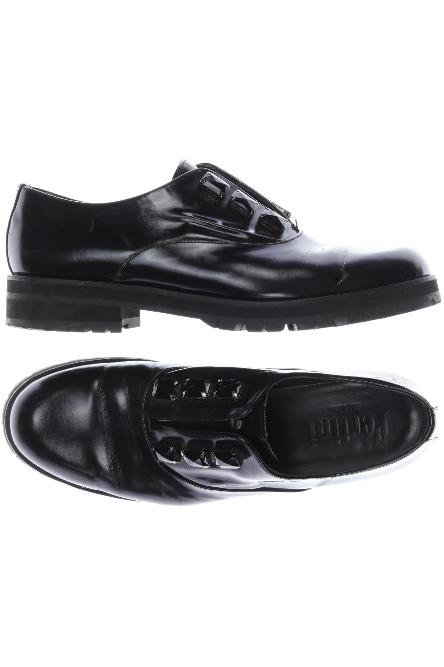 

Pertini Damen Halbschuh, schwarz, Gr. 40