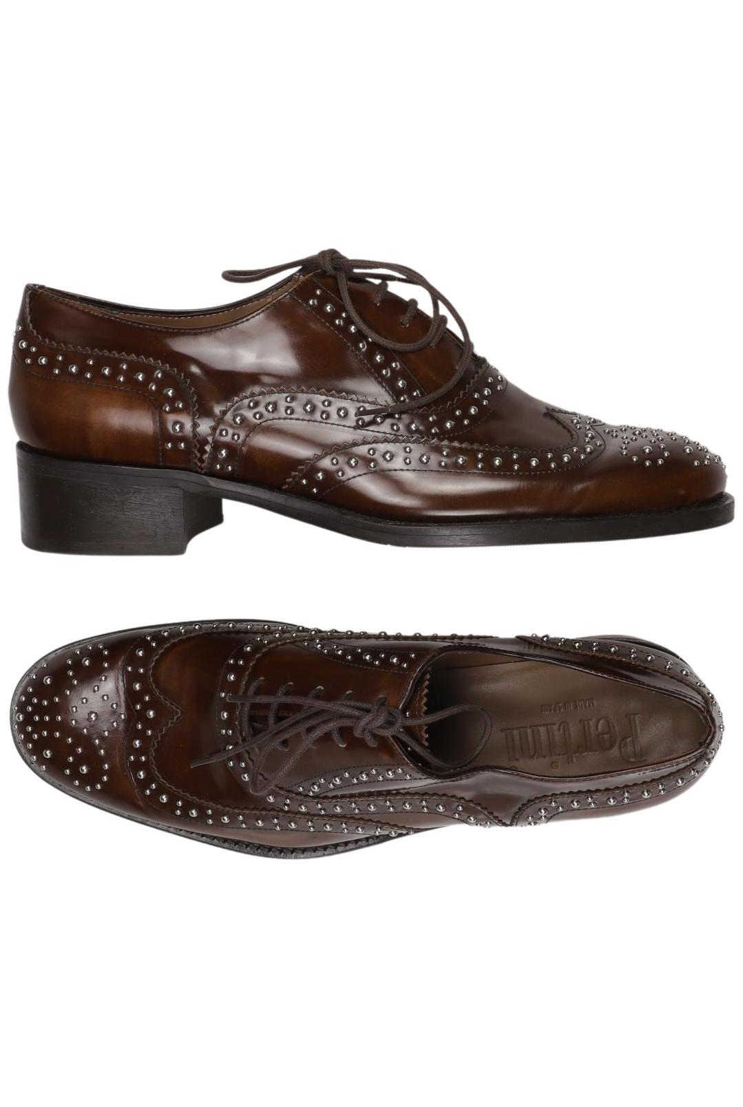 

Pertini Damen Halbschuh, braun, Gr. 38