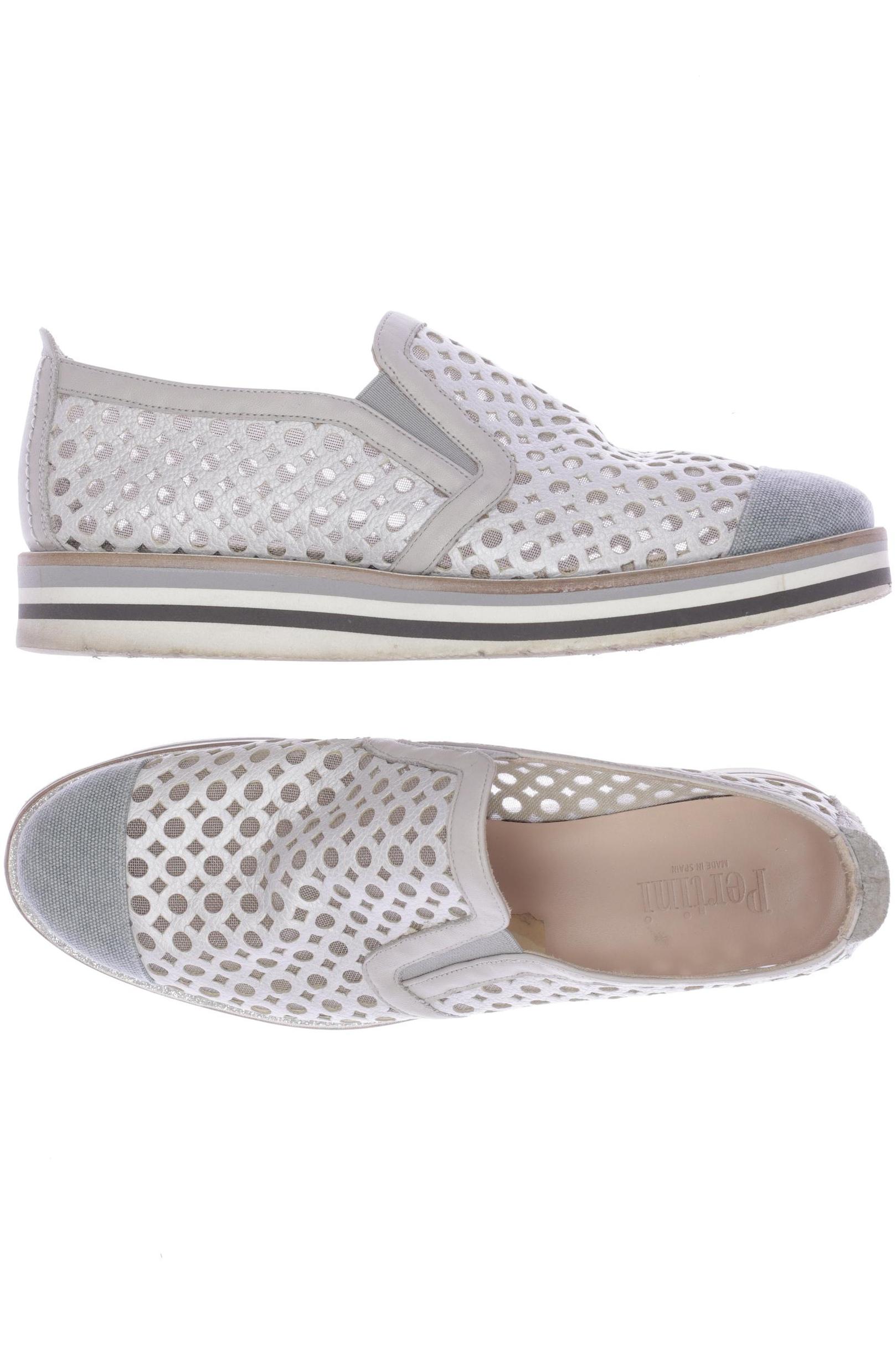 

Pertini Damen Halbschuh, silber, Gr. 38