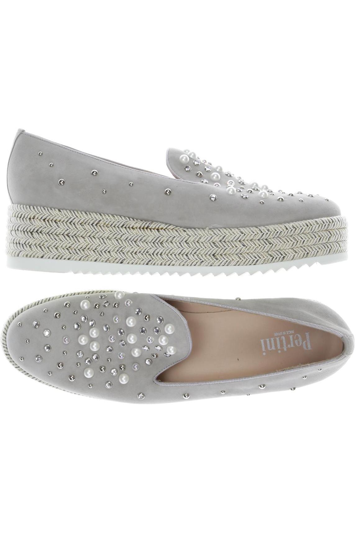 

Pertini Damen Halbschuh, grau, Gr. 38