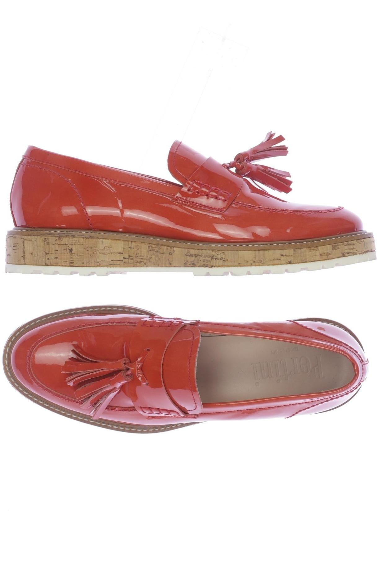 Thumbnail - Pertini Damen Halbschuh, orange, Gr. 37.5
