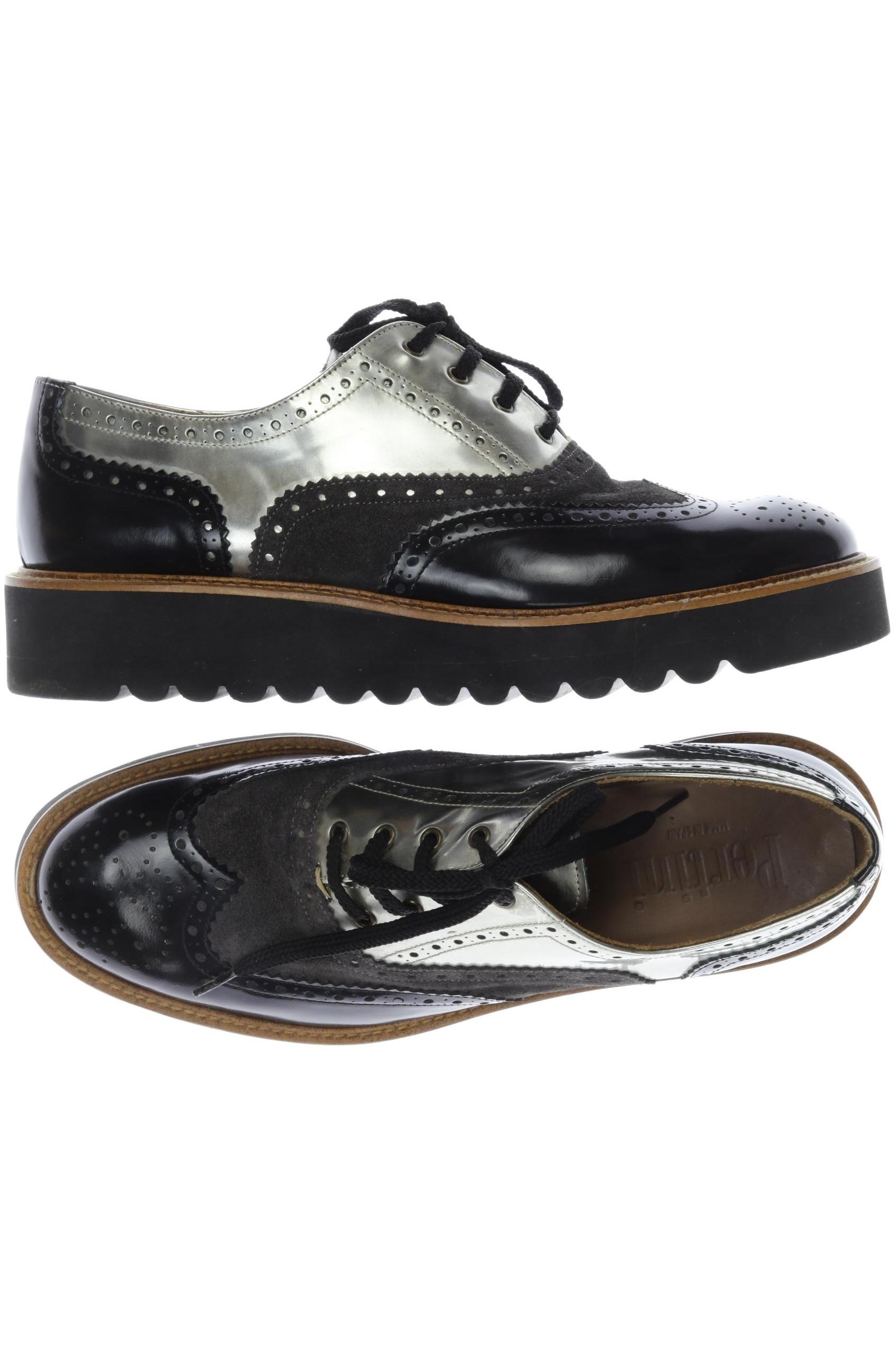 

Pertini Damen Halbschuh, schwarz, Gr. 40