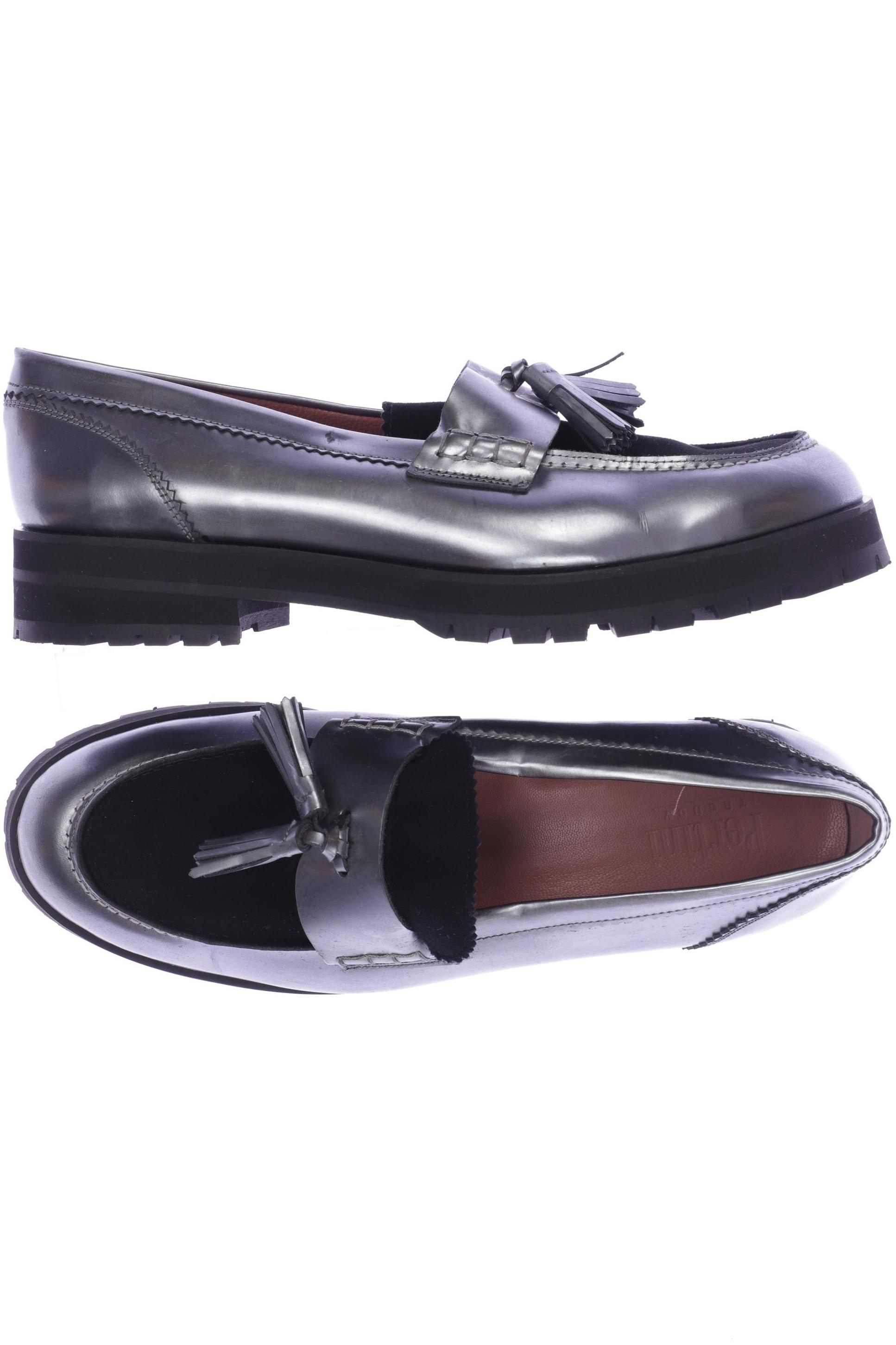 

Pertini Damen Halbschuh, silber, Gr. 40