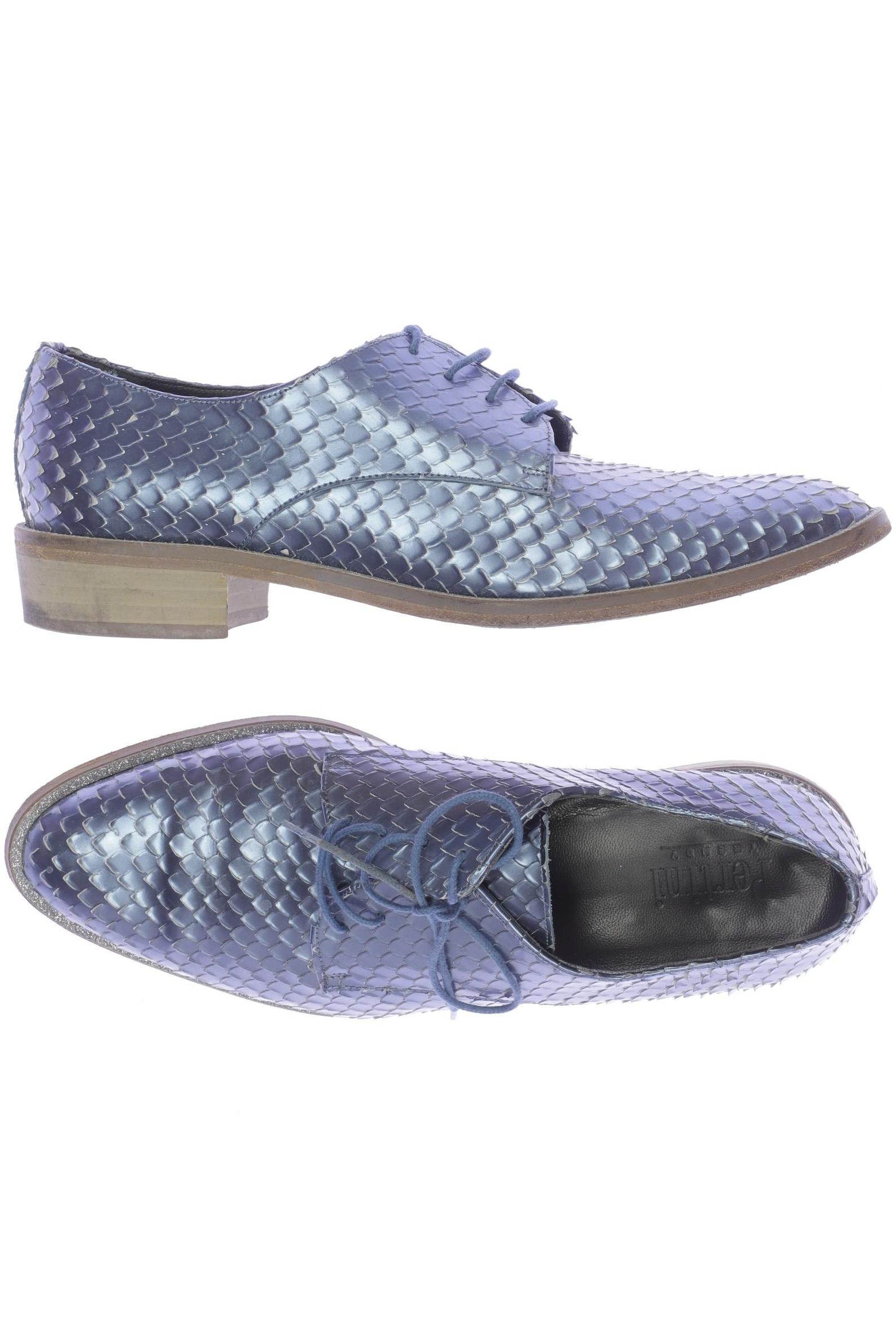 

Pertini Damen Halbschuh, hellblau, Gr. 38