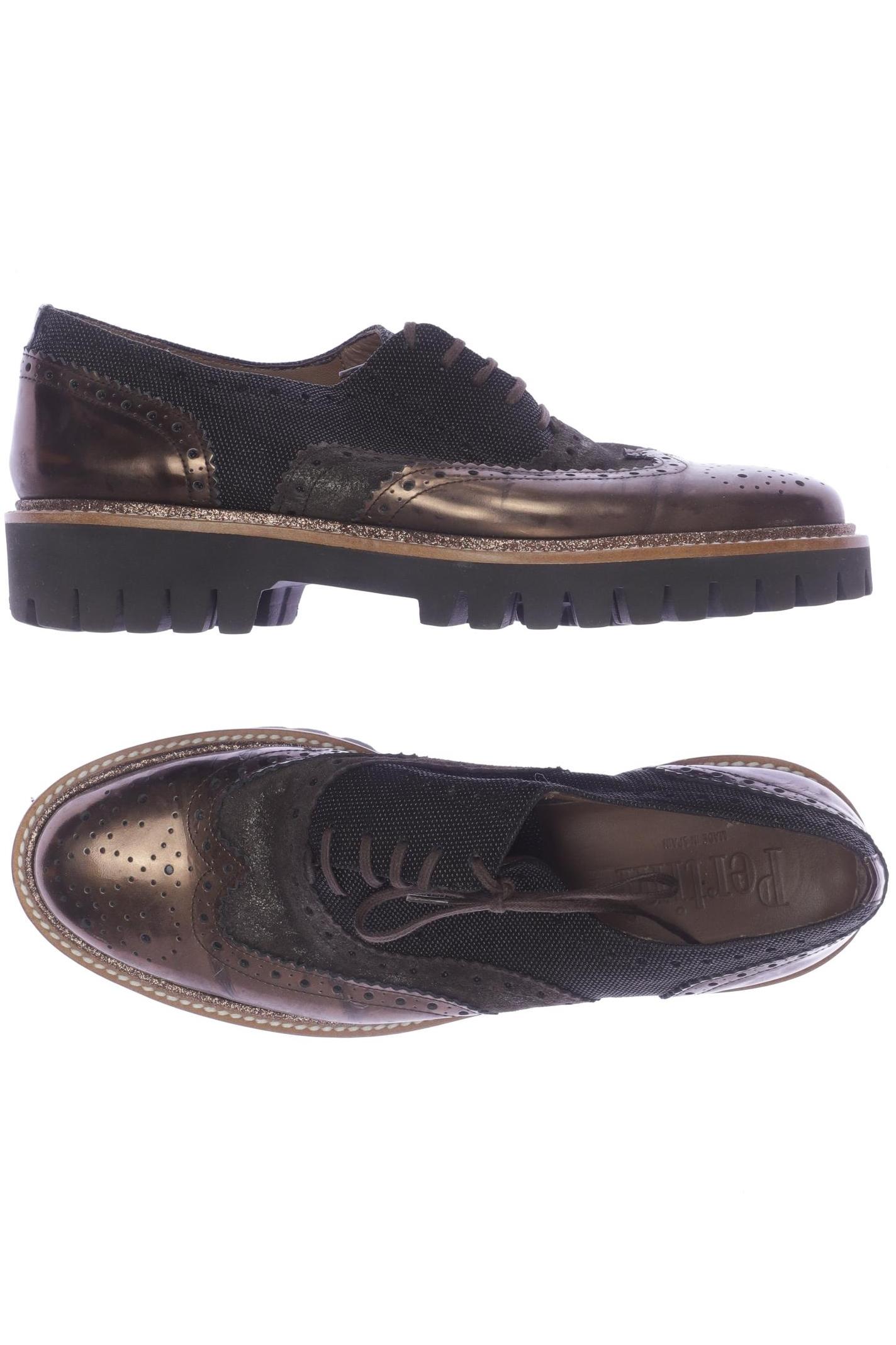 

Pertini Damen Halbschuh, braun, Gr. 38