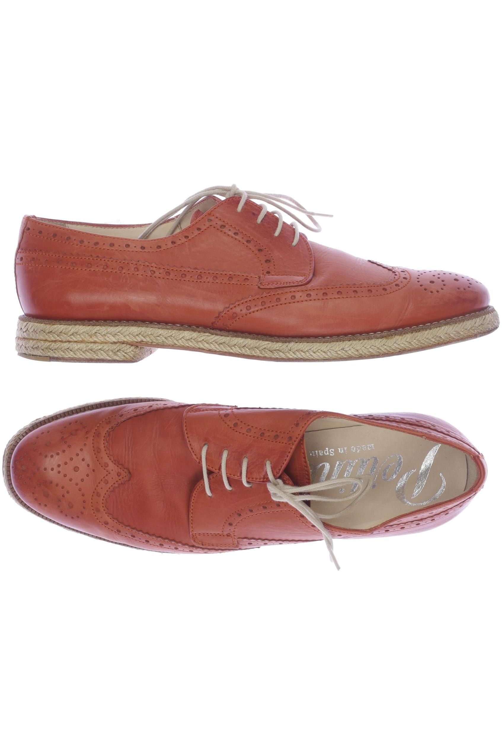 

Pertini Damen Halbschuh, orange, Gr. 39.5