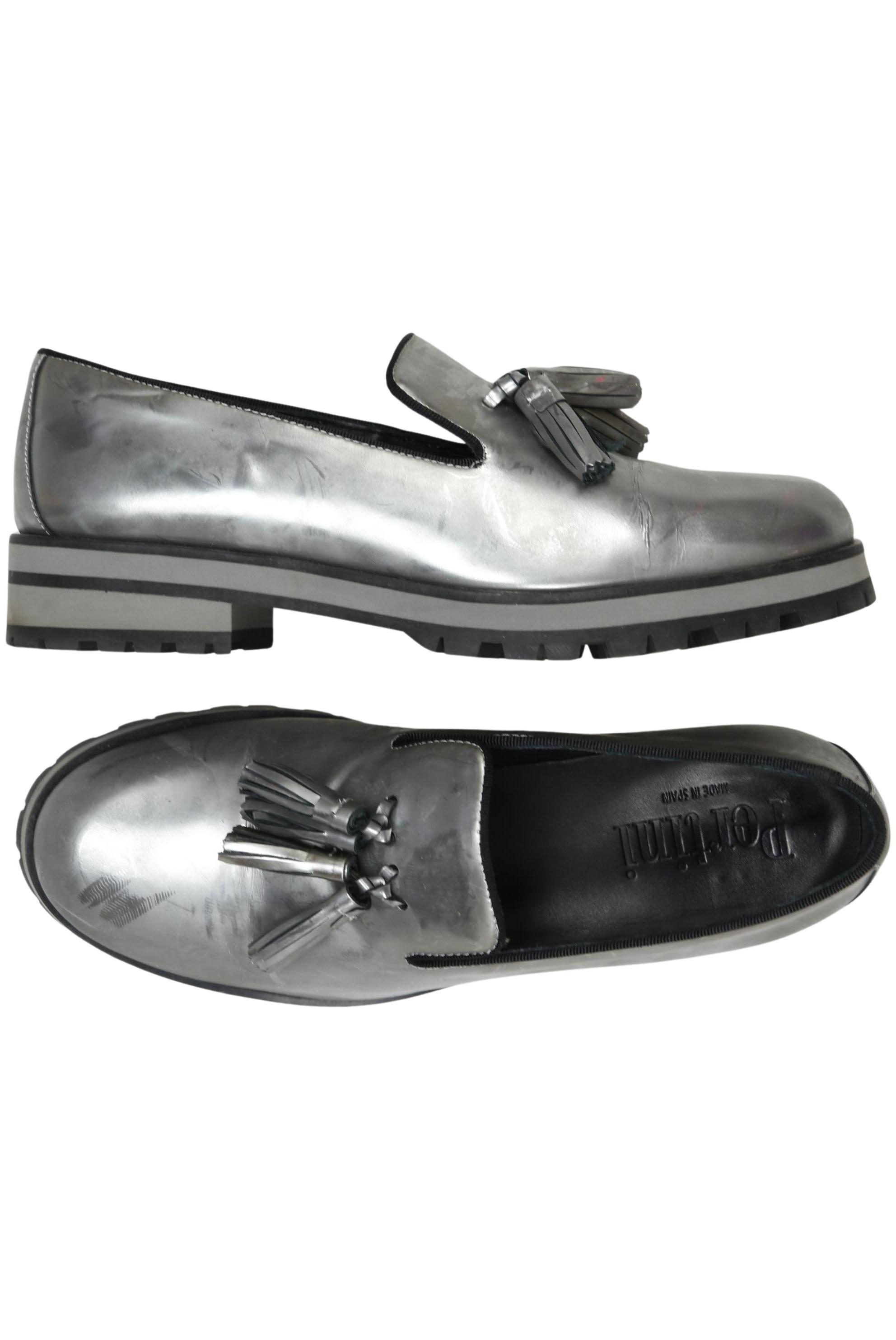 

Pertini Damen Halbschuh, grau, Gr. 37