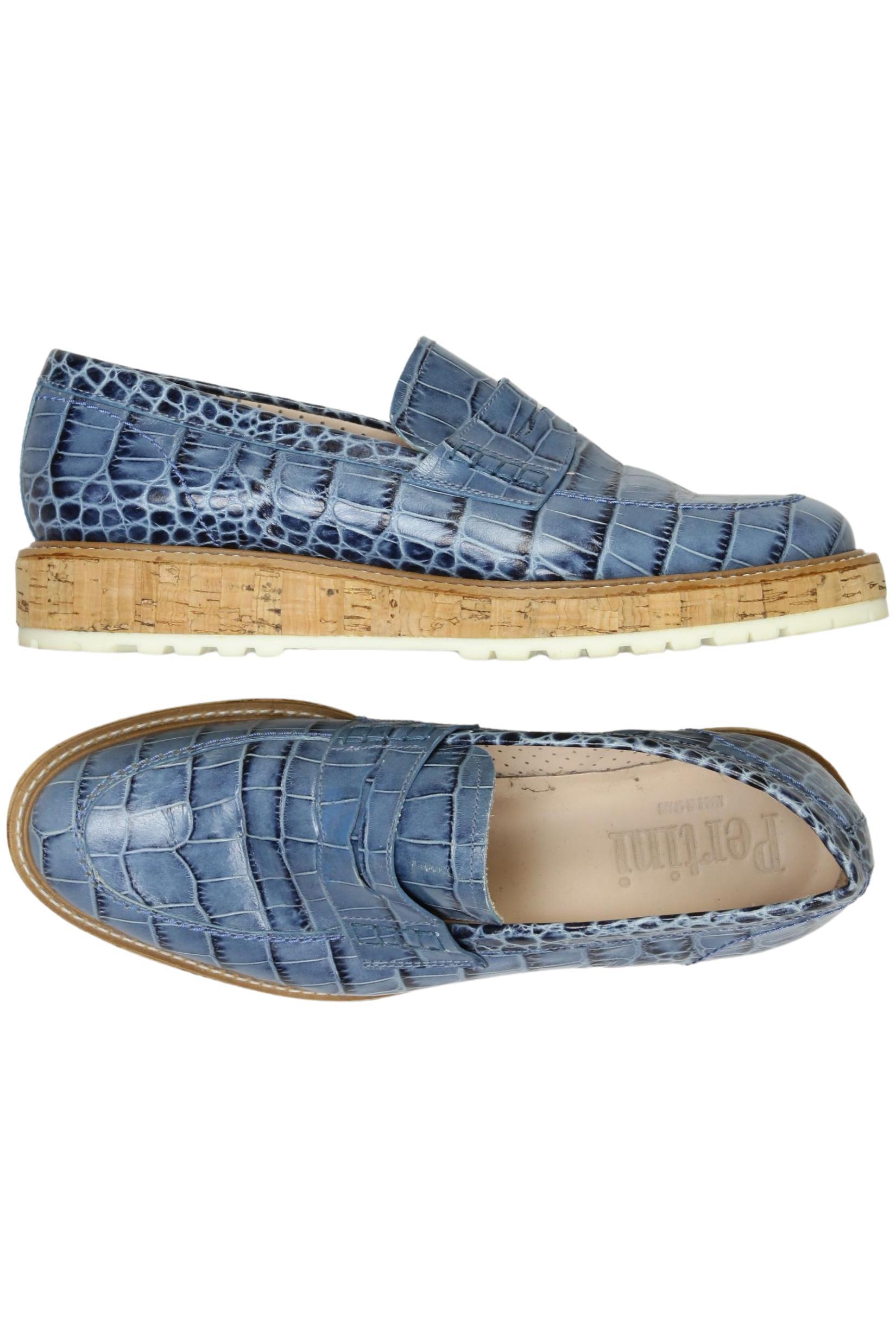 

Pertini Damen Halbschuh, blau, Gr. 37.5