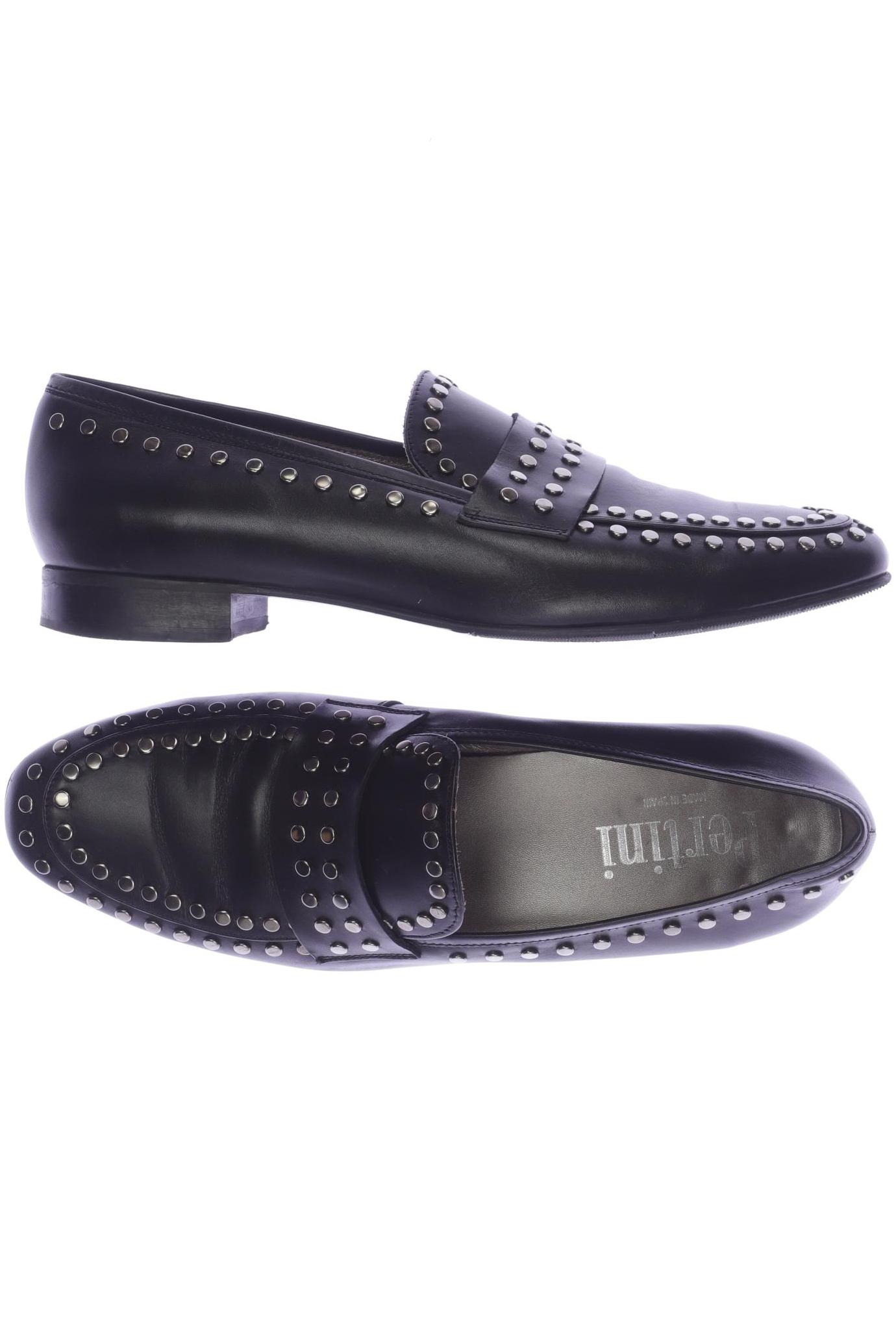 

Pertini Damen Halbschuh, schwarz, Gr. 39