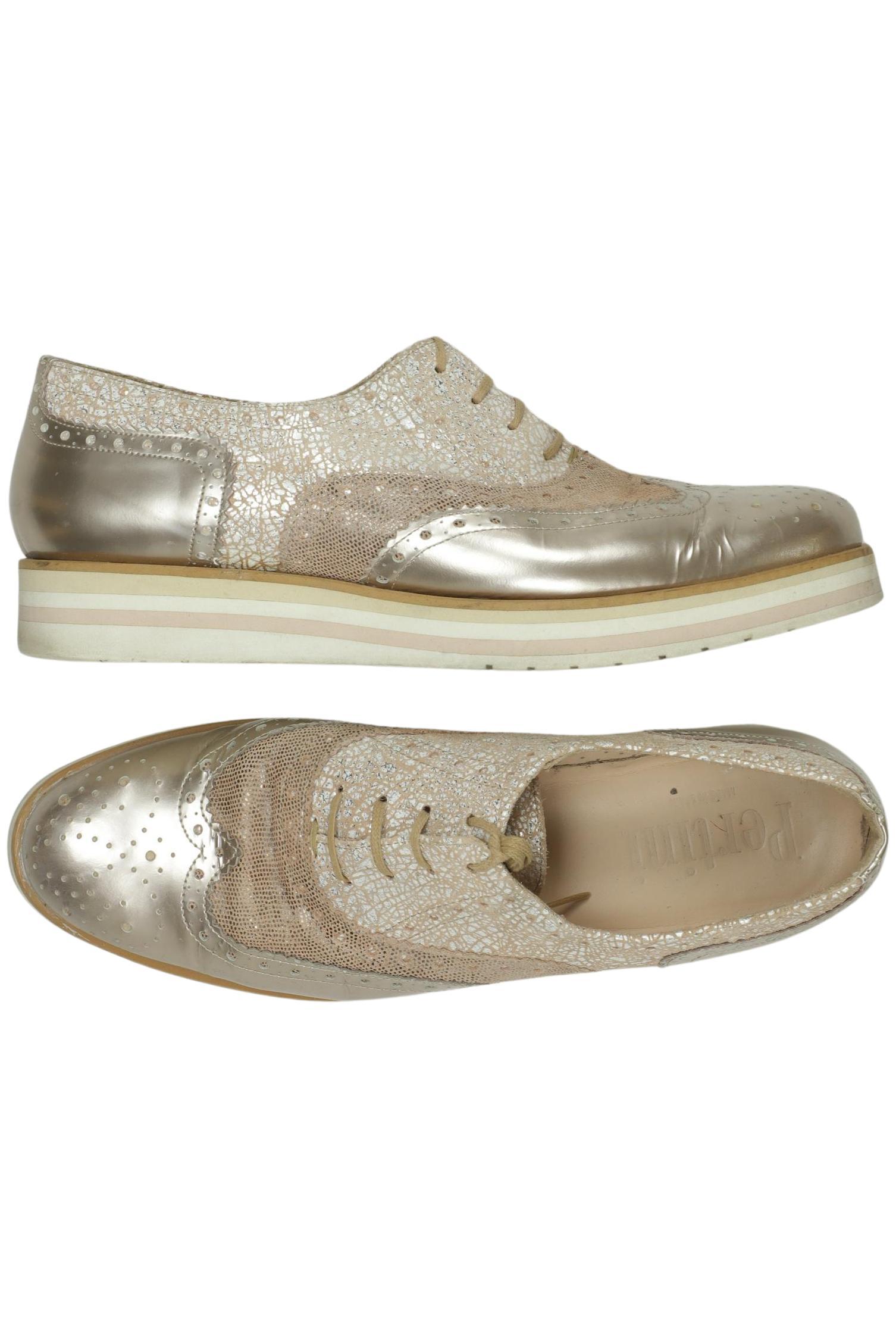 

Pertini Damen Halbschuh, beige, Gr. 38