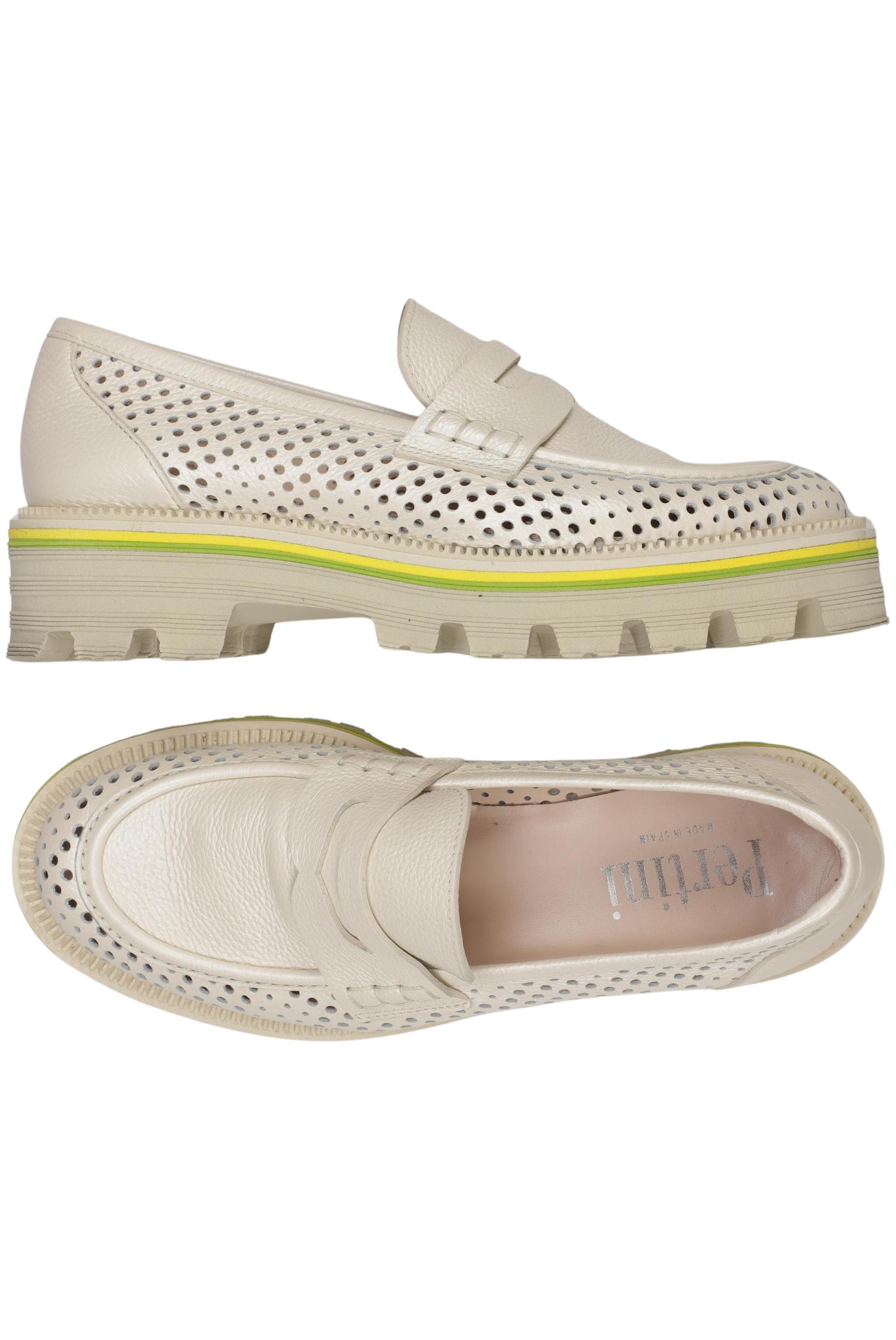 

Pertini Damen Halbschuh, cremeweiß, Gr. 38