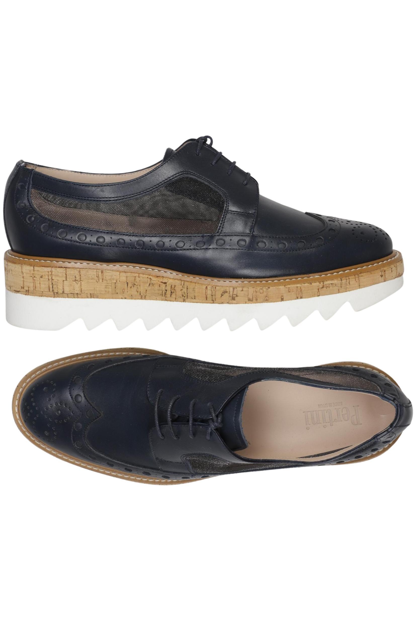 

Pertini Damen Halbschuh, marineblau, Gr. 38.5