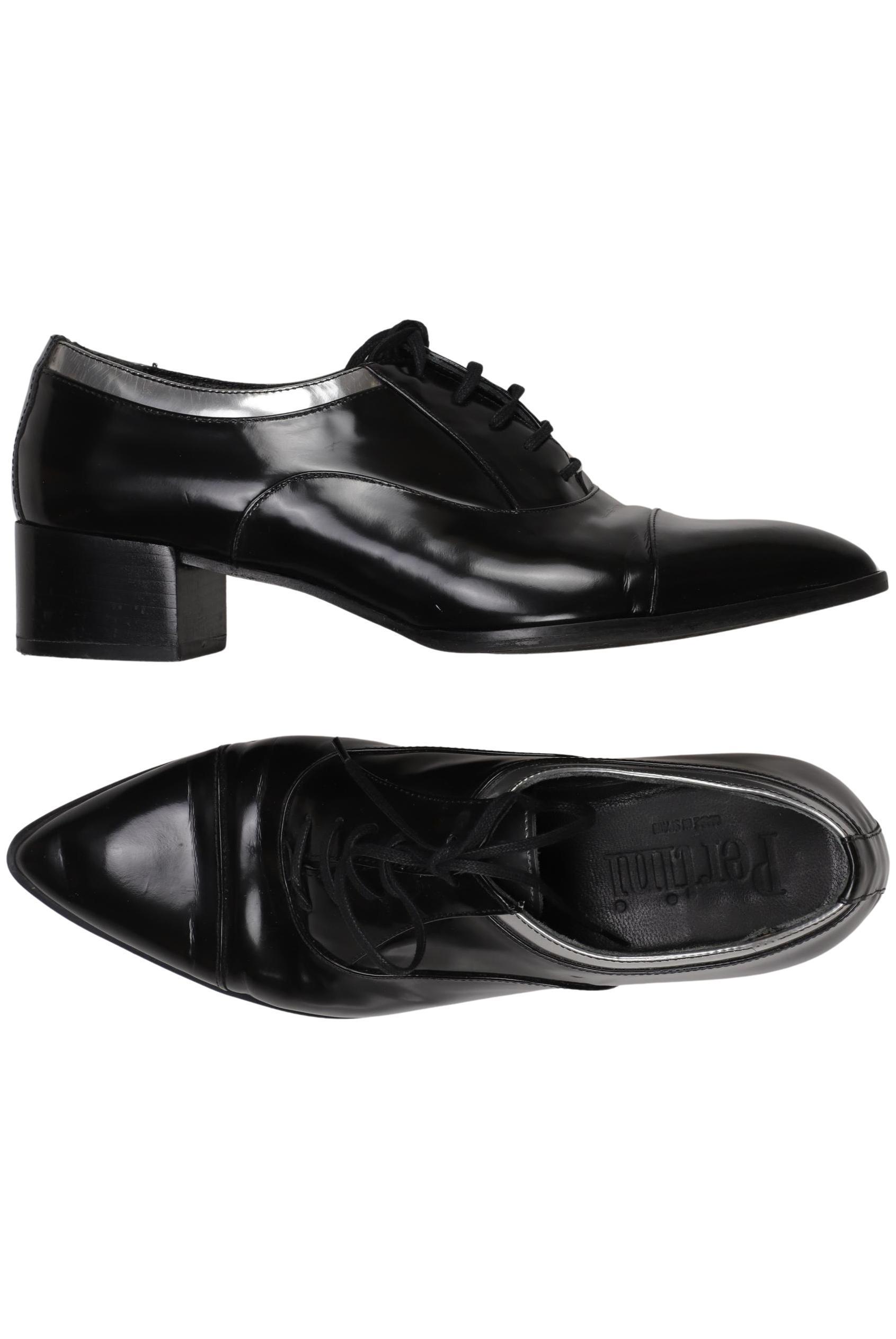 

Pertini Damen Halbschuh, schwarz, Gr. 37