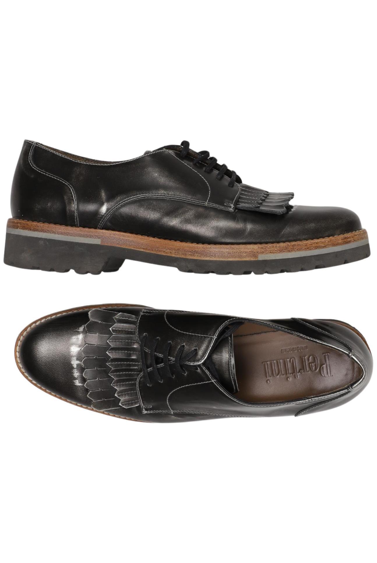 

Pertini Damen Halbschuh, schwarz, Gr. 40