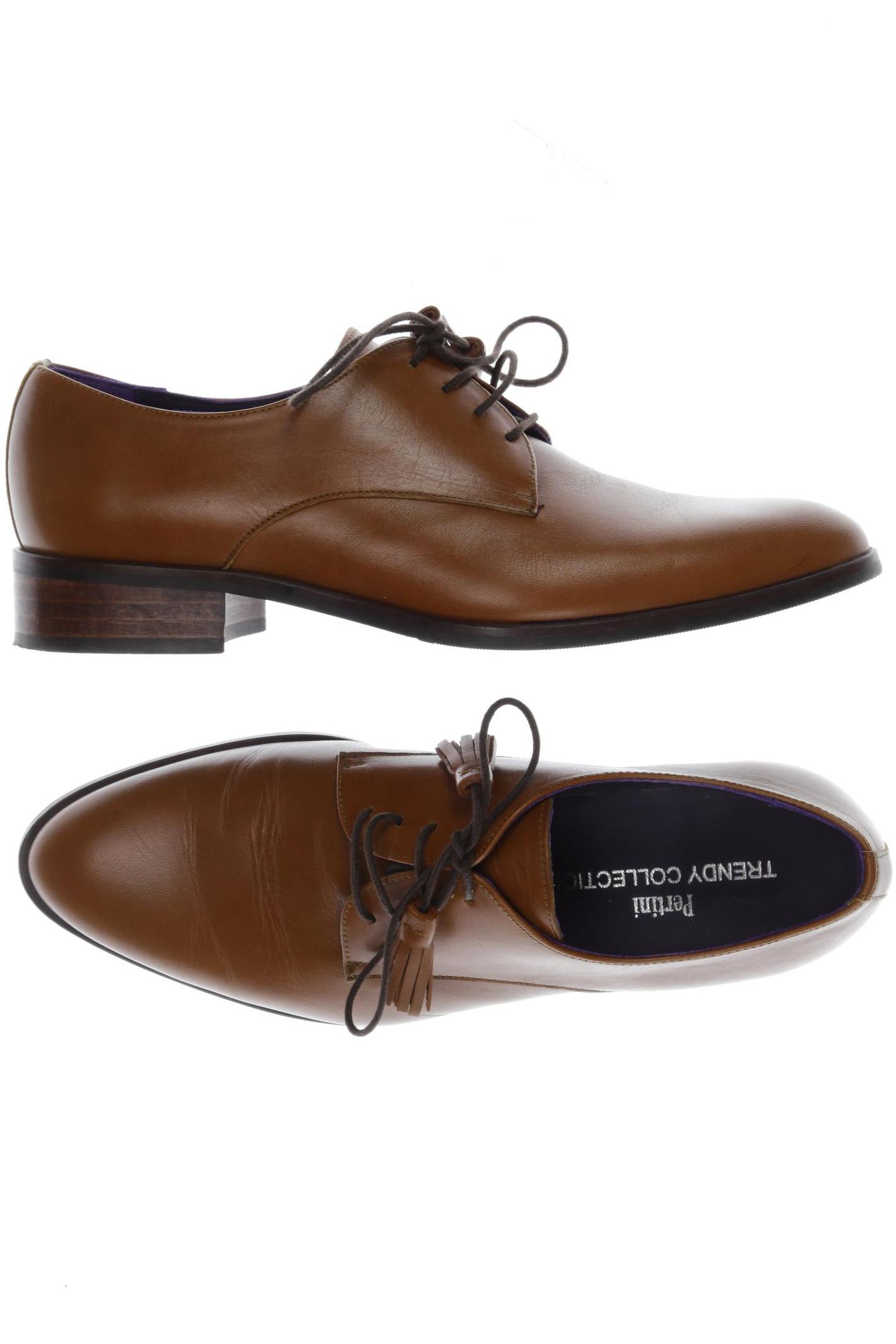 

Pertini Damen Halbschuh, braun, Gr. 38