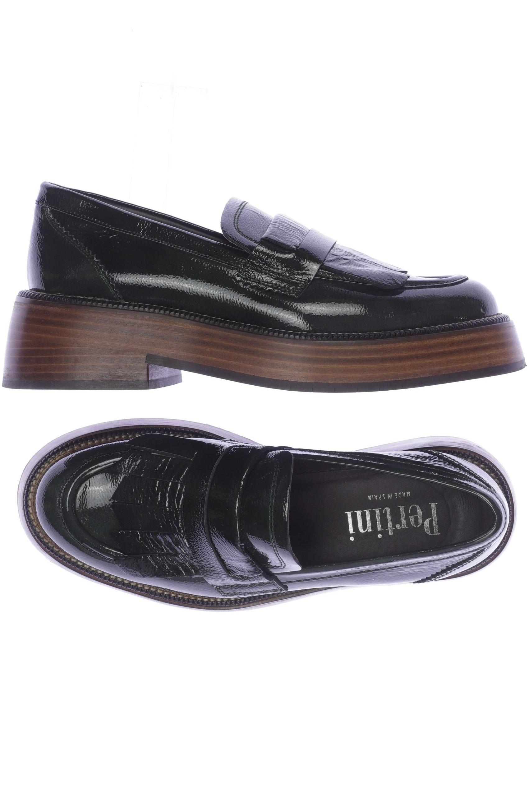 

Pertini Damen Halbschuh, grün, Gr. 38