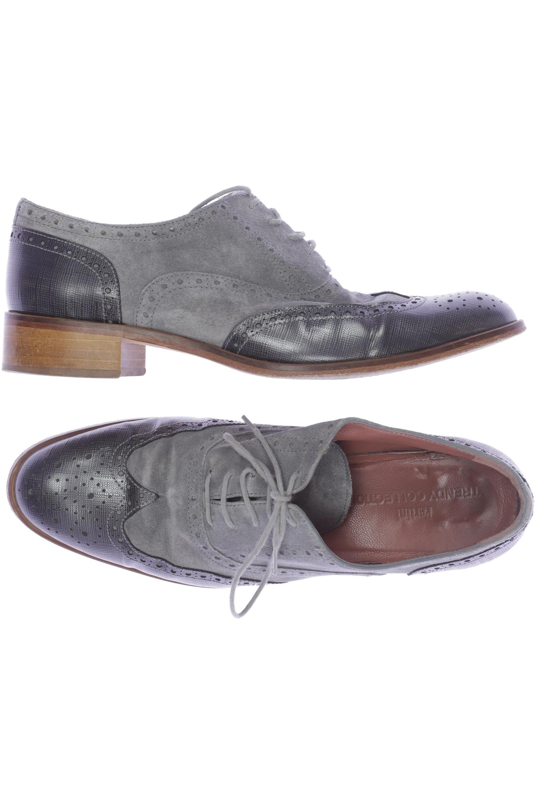 

Pertini Damen Halbschuh, grau, Gr. 40