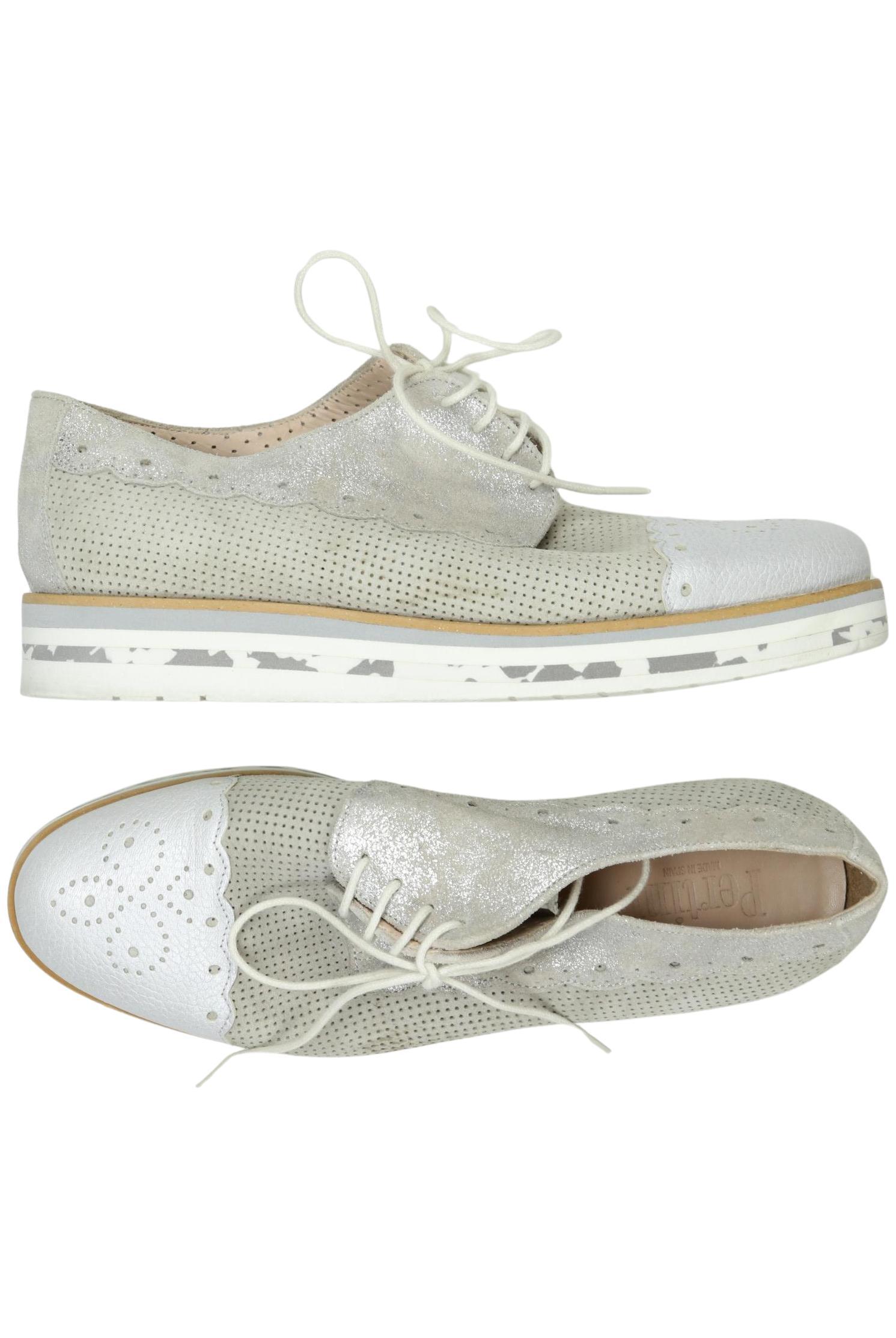 

Pertini Damen Halbschuh, grau, Gr. 36