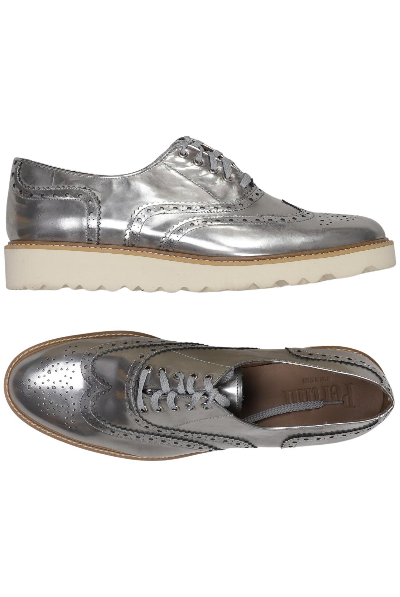 

Pertini Damen Halbschuh, silber, Gr. 41