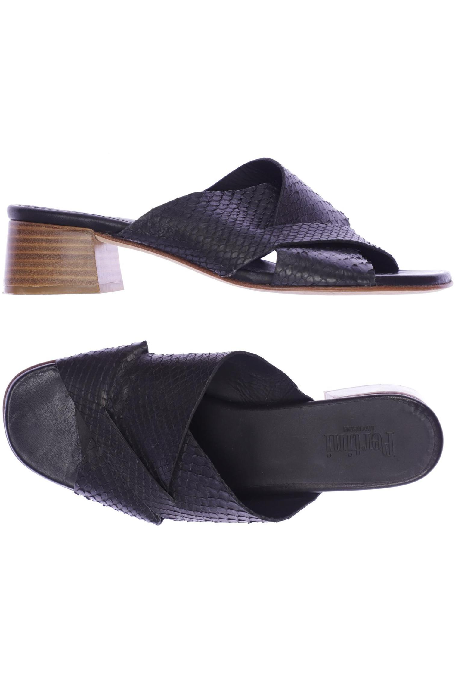 

Pertini Damen Sandale, schwarz, Gr. 39