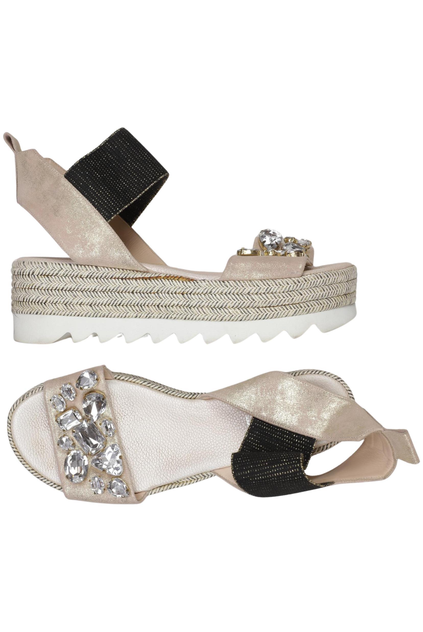 

Pertini Damen Sandale, beige, Gr. 39