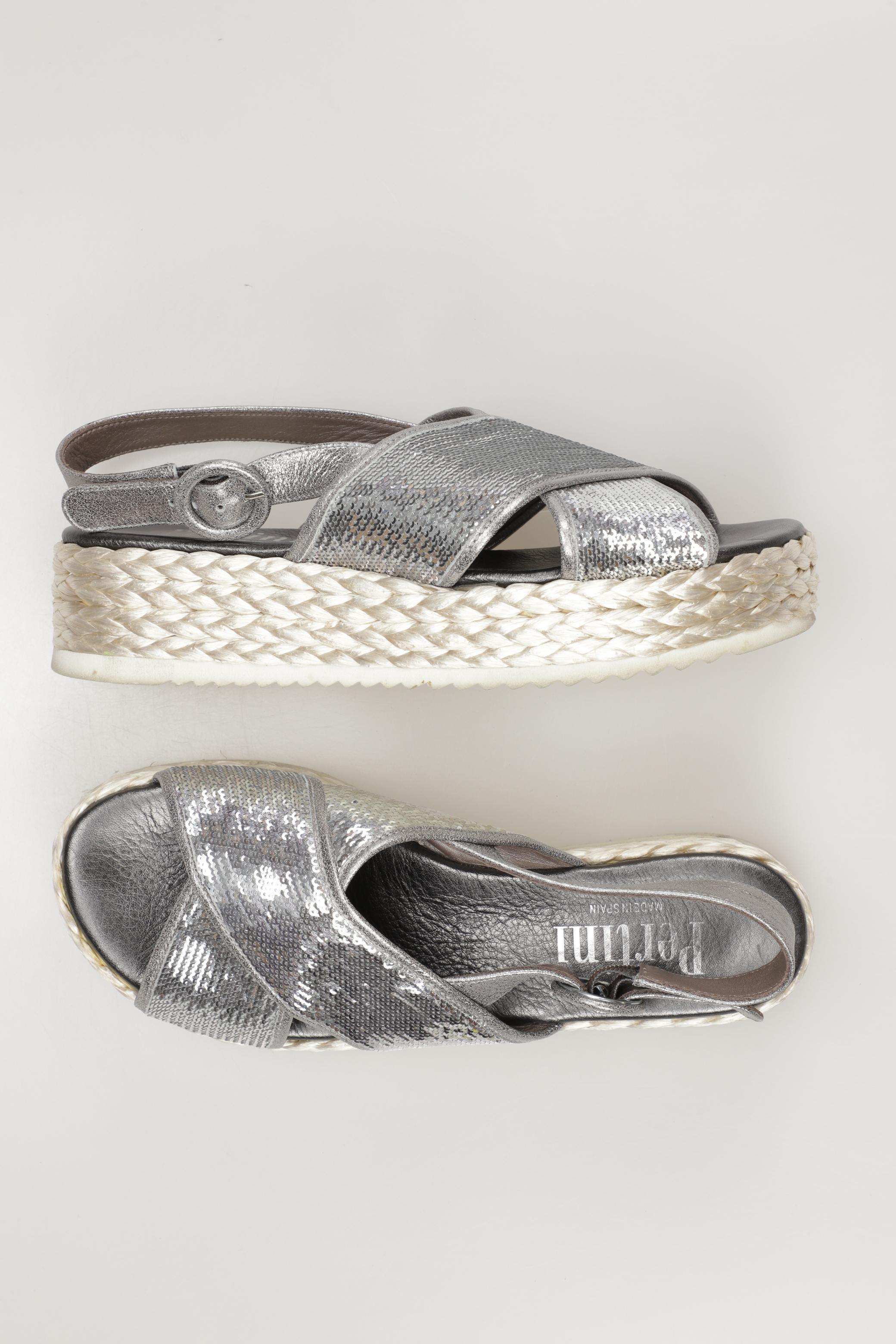 

Pertini Damen Sandale, grau