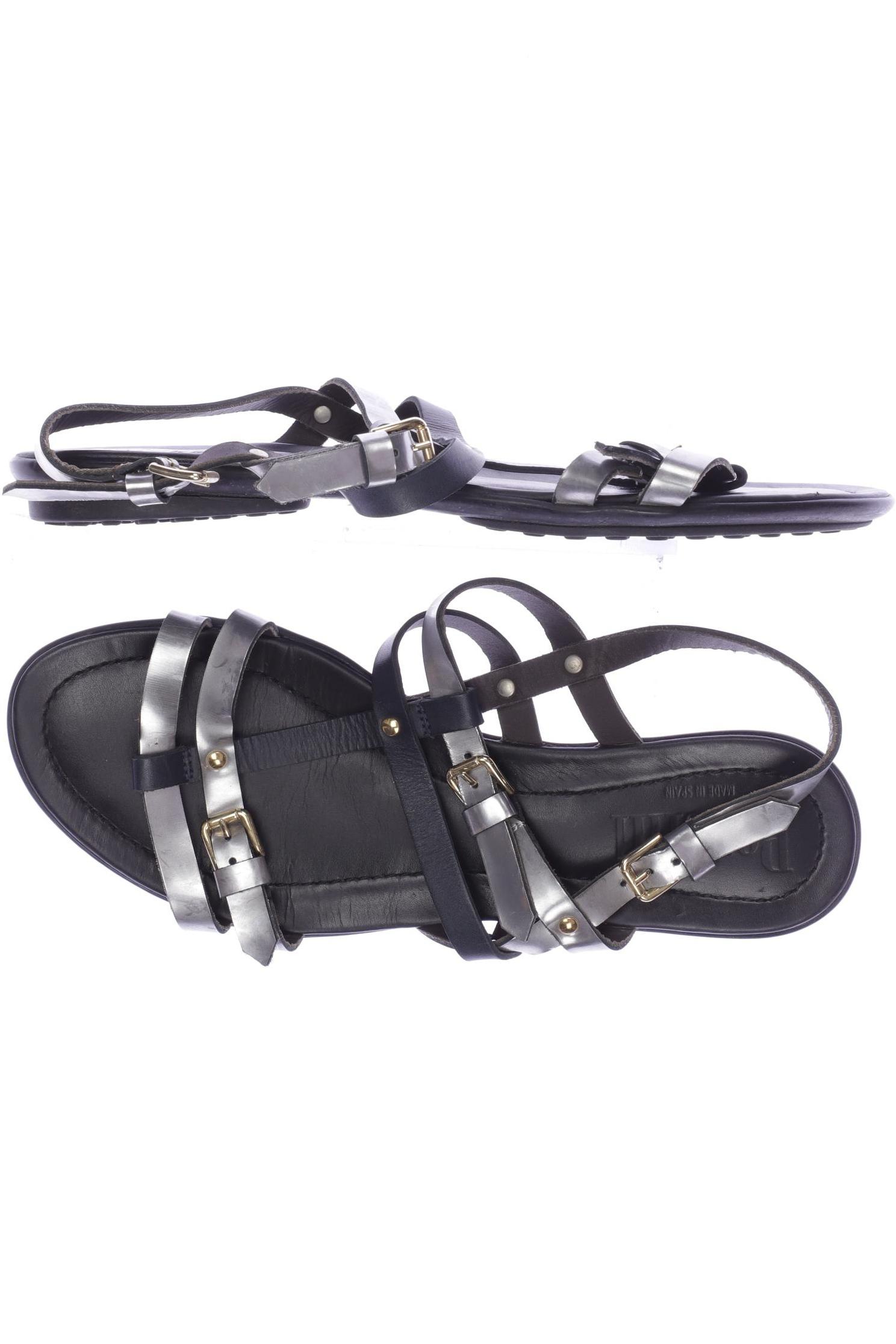 

Pertini Damen Sandale, silber, Gr. 38