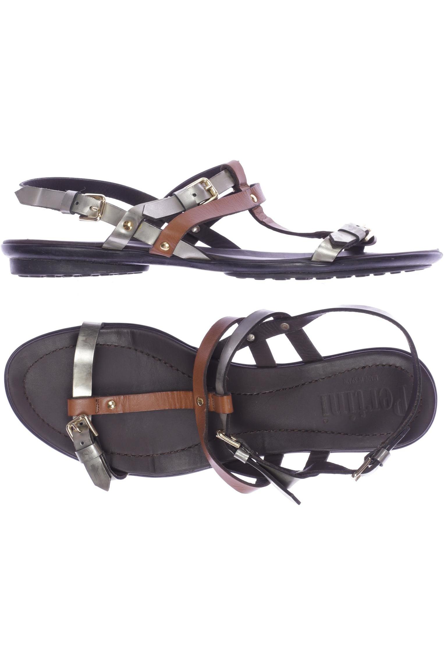 

Pertini Damen Sandale, braun, Gr. 39