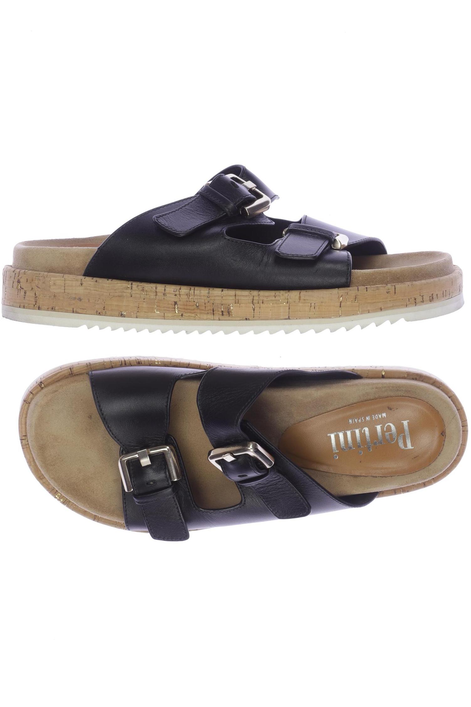

Pertini Damen Sandale, schwarz, Gr. 41