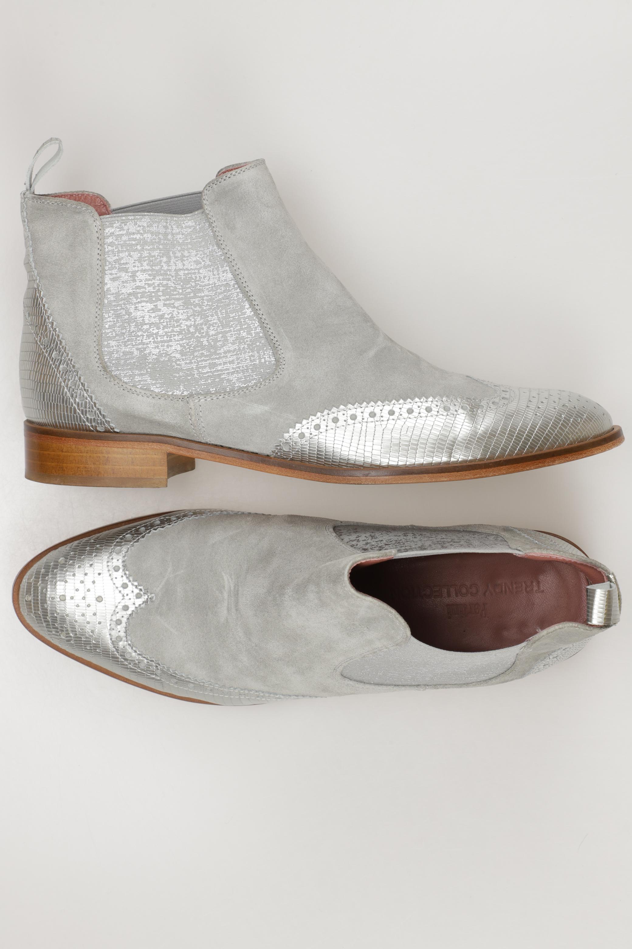 

Pertini Damen Stiefelette, grau, Gr. 39