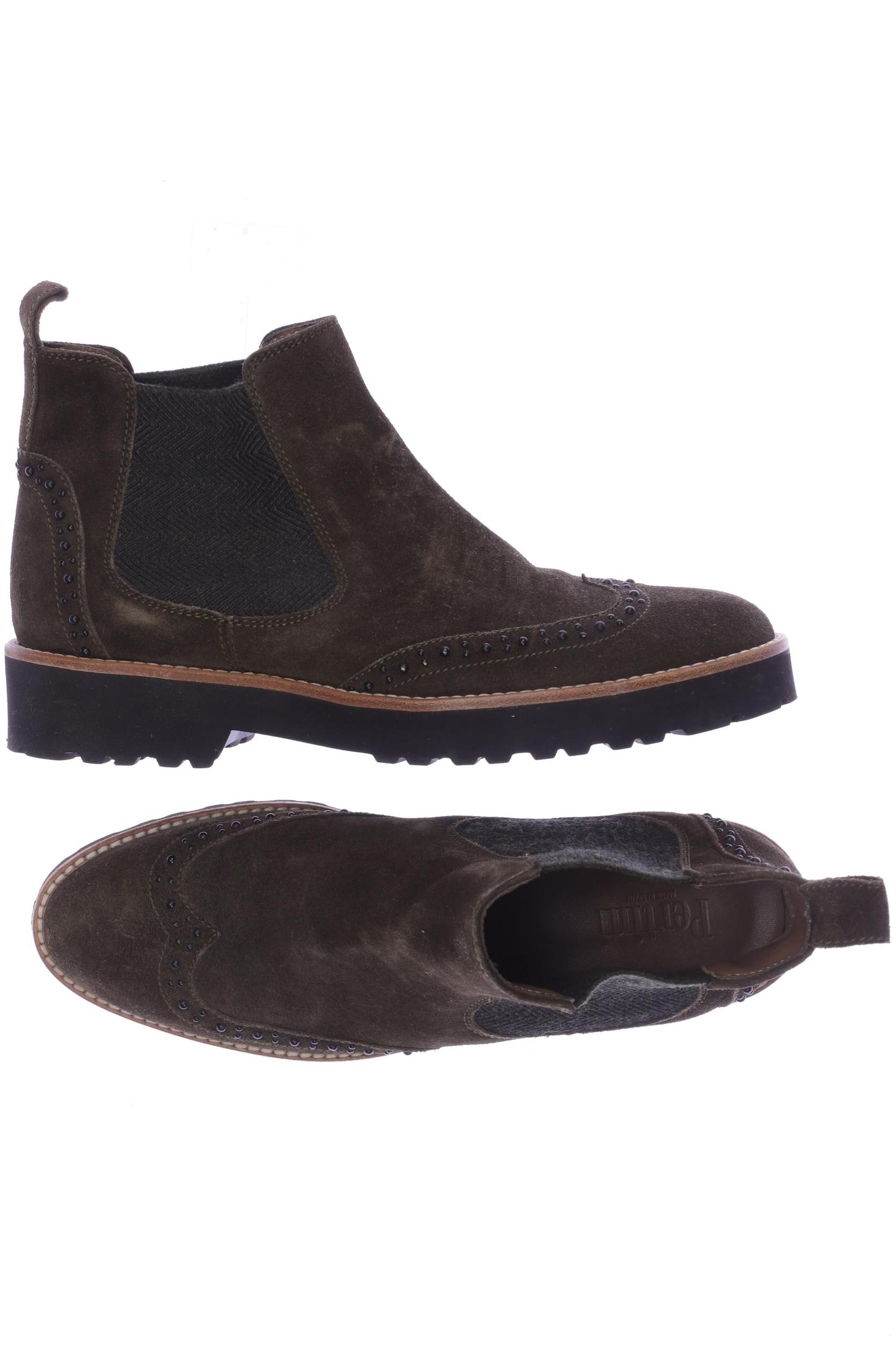 

Pertini Damen Stiefelette, grün, Gr. 37