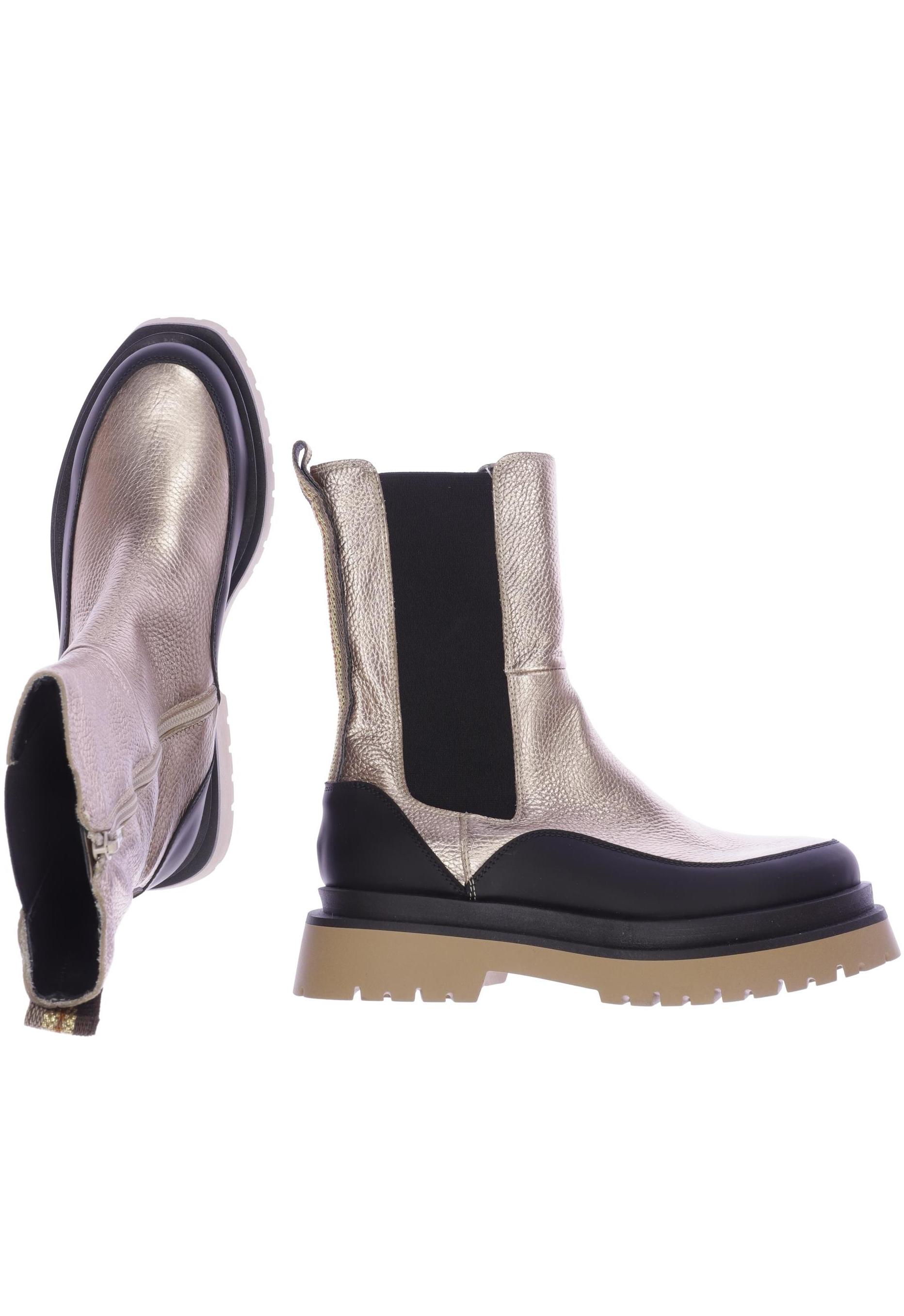 

Pertini Damen Stiefelette, gold, Gr. 39