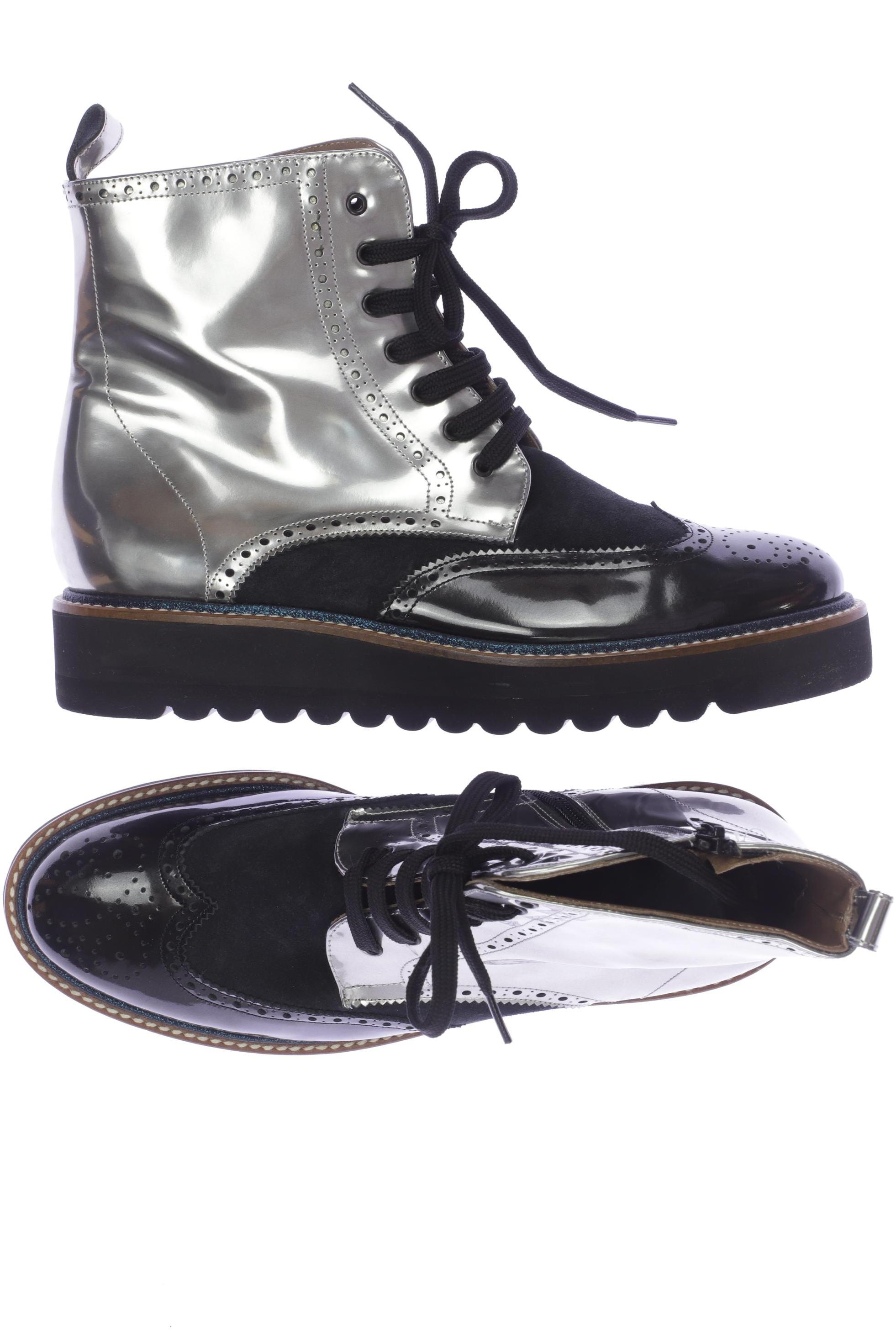 

Pertini Damen Stiefelette, silber, Gr. 41