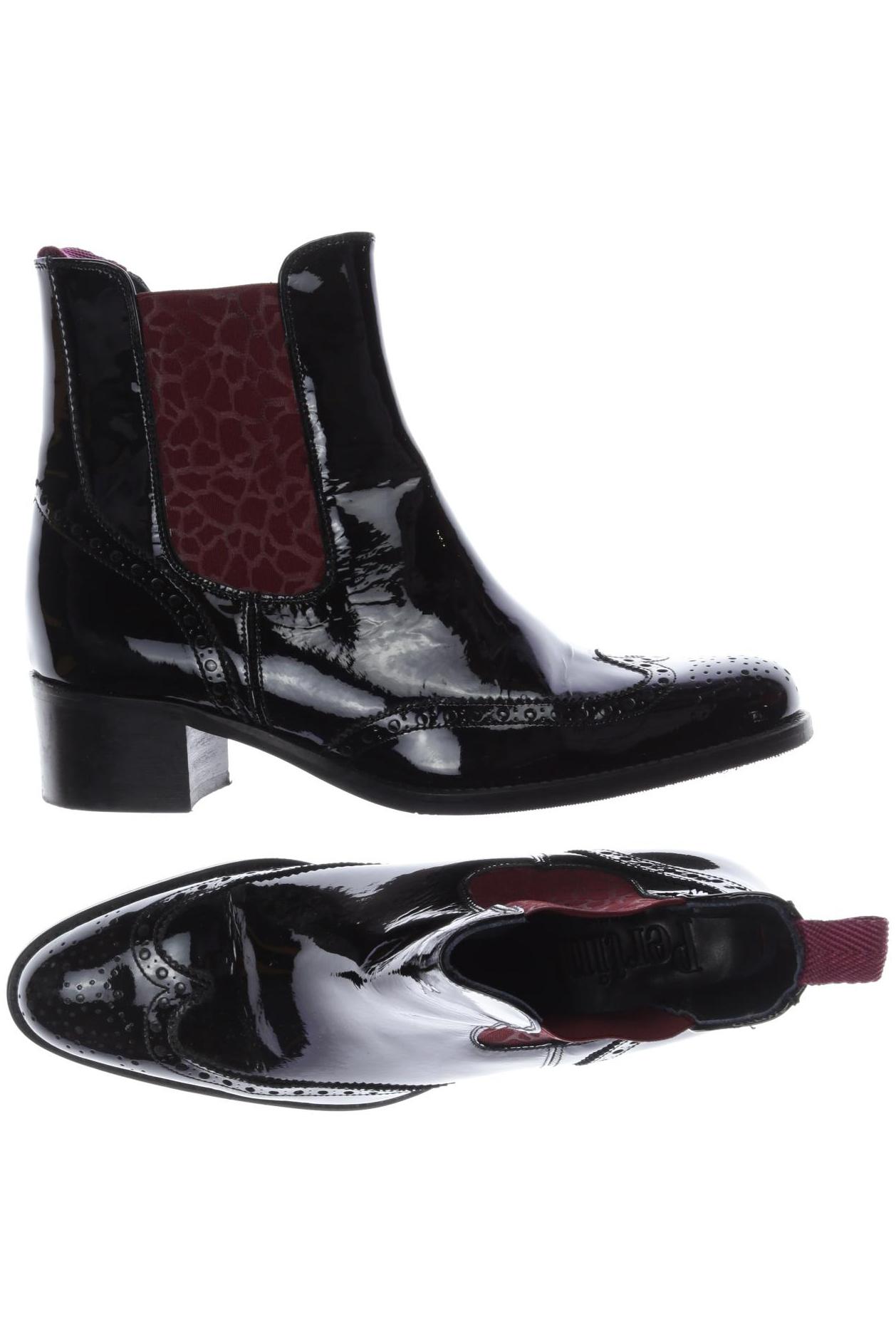 

Pertini Damen Stiefelette, schwarz, Gr. 38