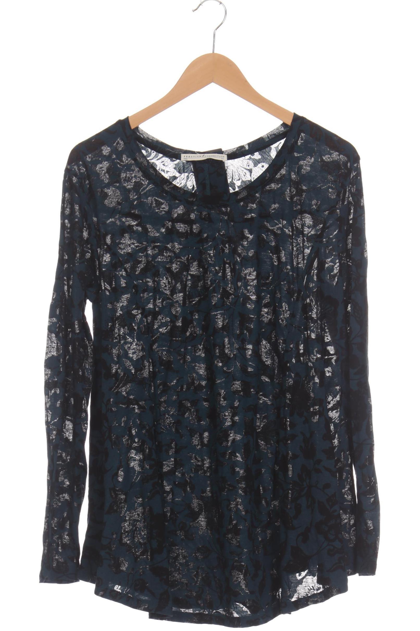 

Peruvian Connection Damen Langarmshirt, grün, Gr.