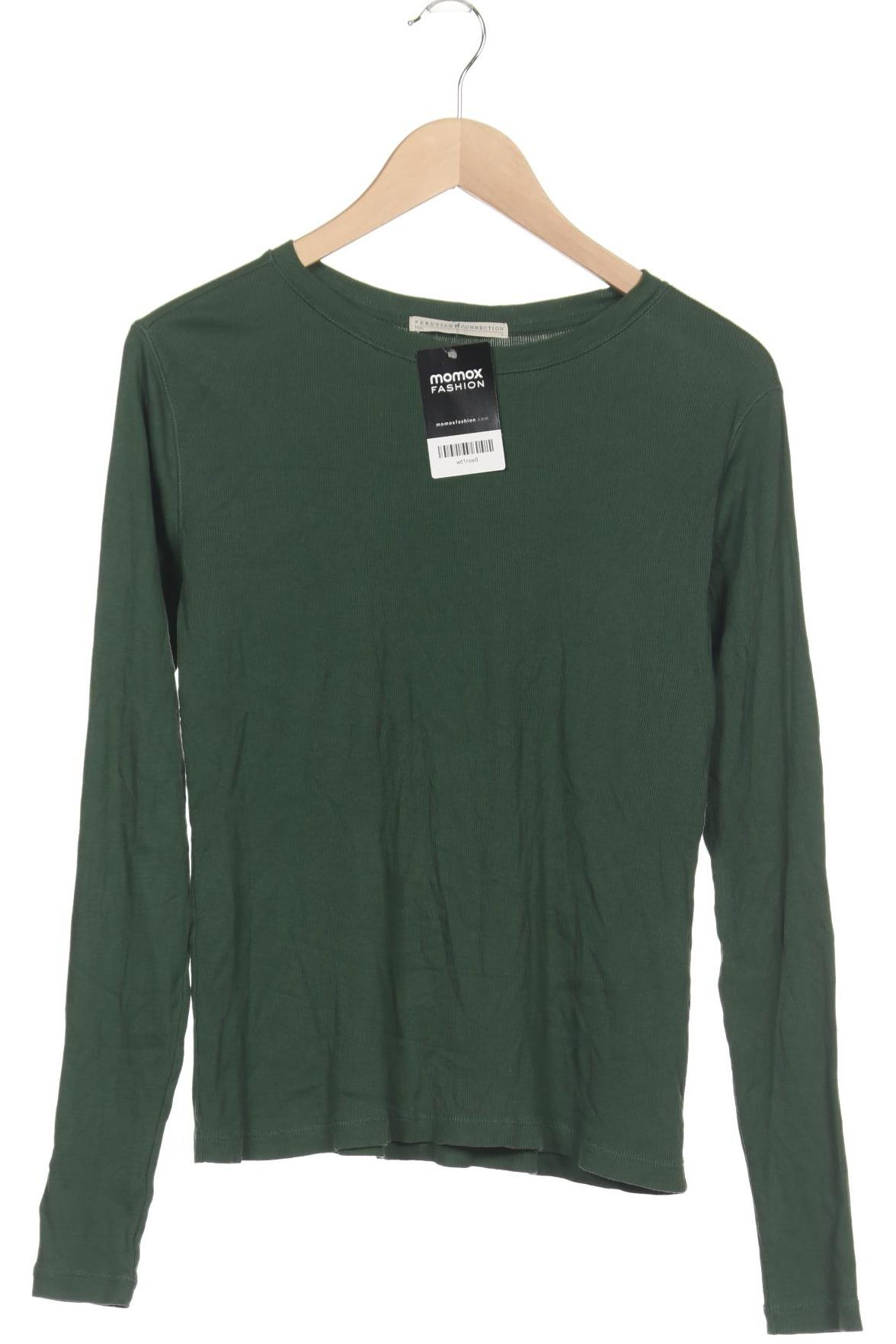 

Peruvian Connection Damen Langarmshirt, grün, Gr. 36